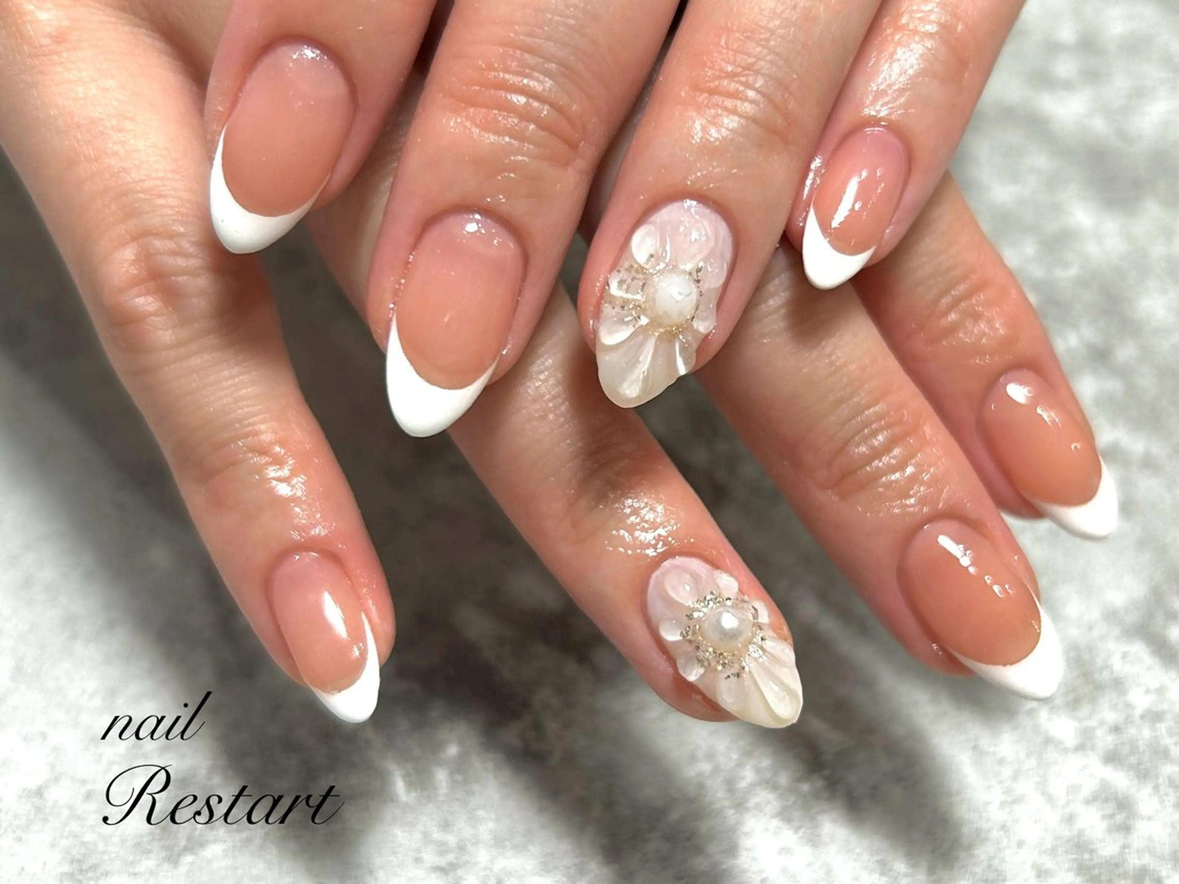 ミディアム nail Restart所属・Restart YURIのネイルデザイン