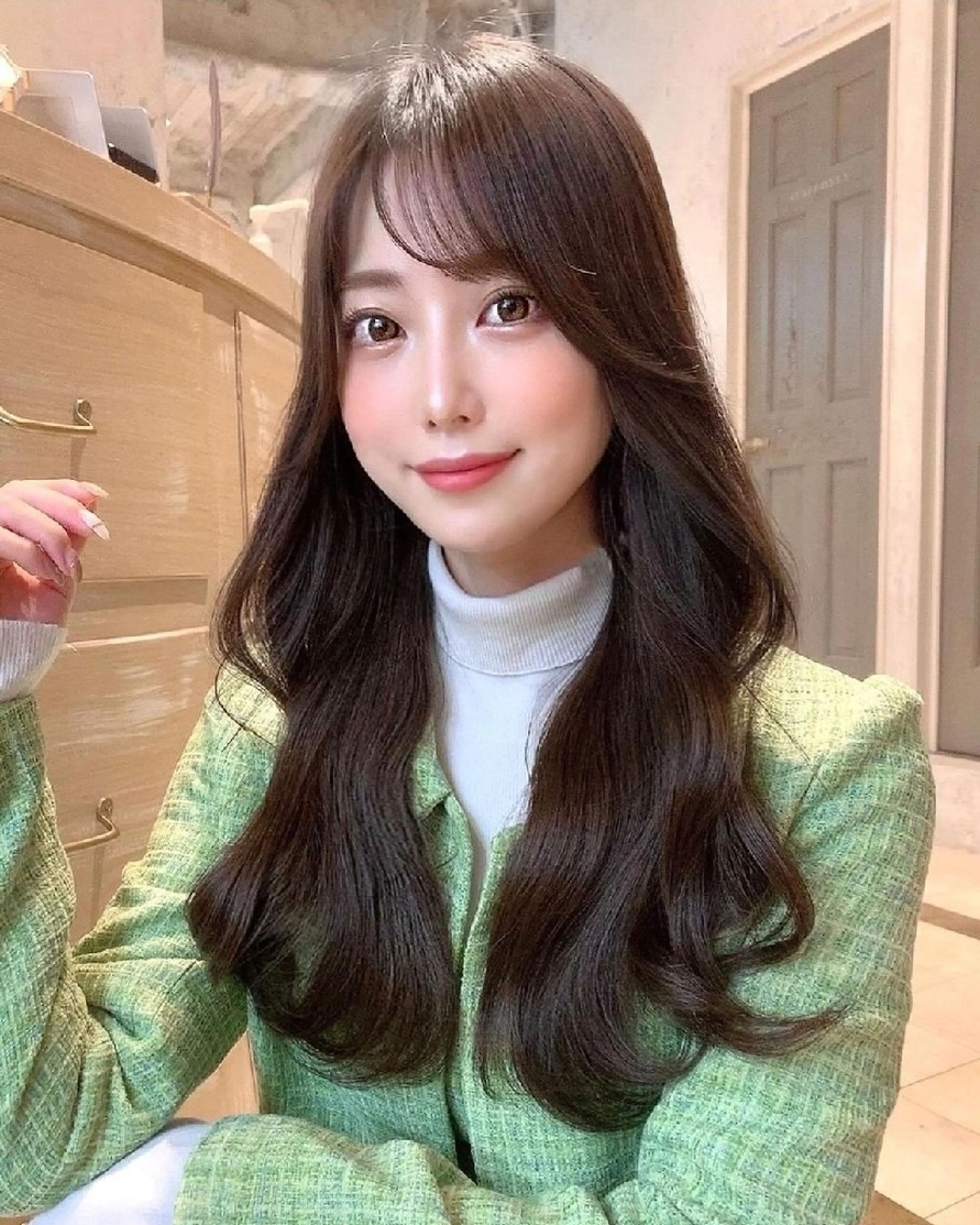 ロング カラー あかね☆ヘアアレンジ /ボブ/縮毛矯正のヘアスタイル