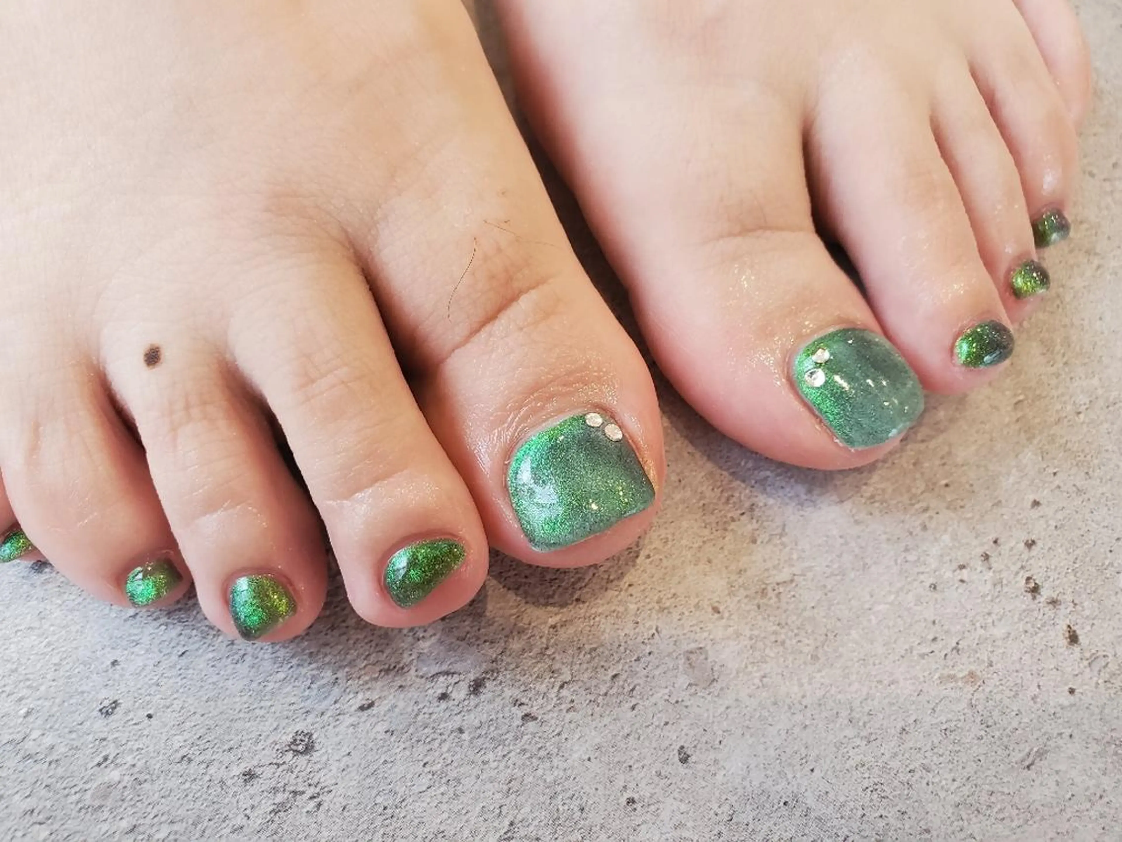 親指トレンドアートコース(サンプルからお選び頂けます)の写真