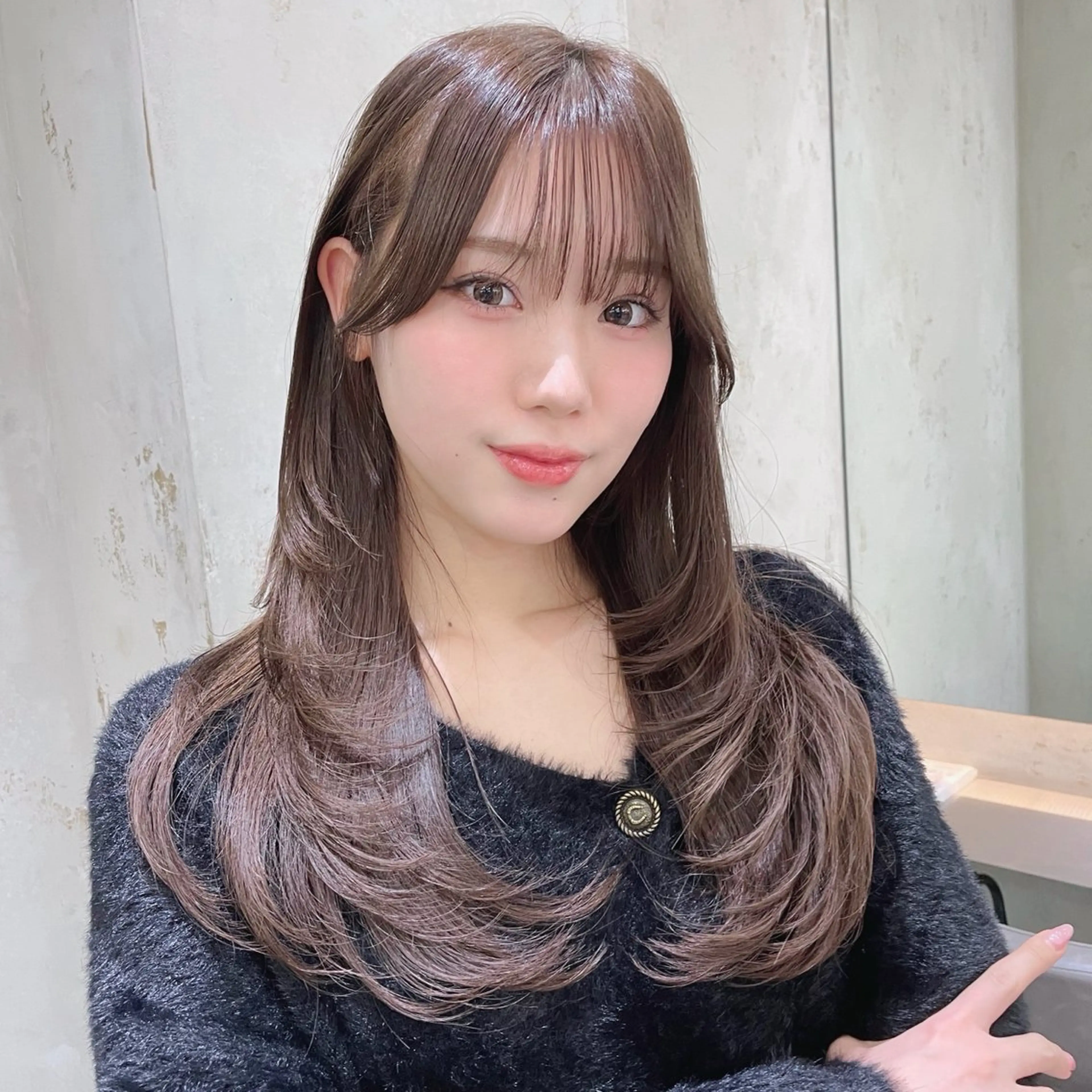 🌈メンテナンスカット【毛先整え】カラー＋1STEPトリートメント🌈の写真