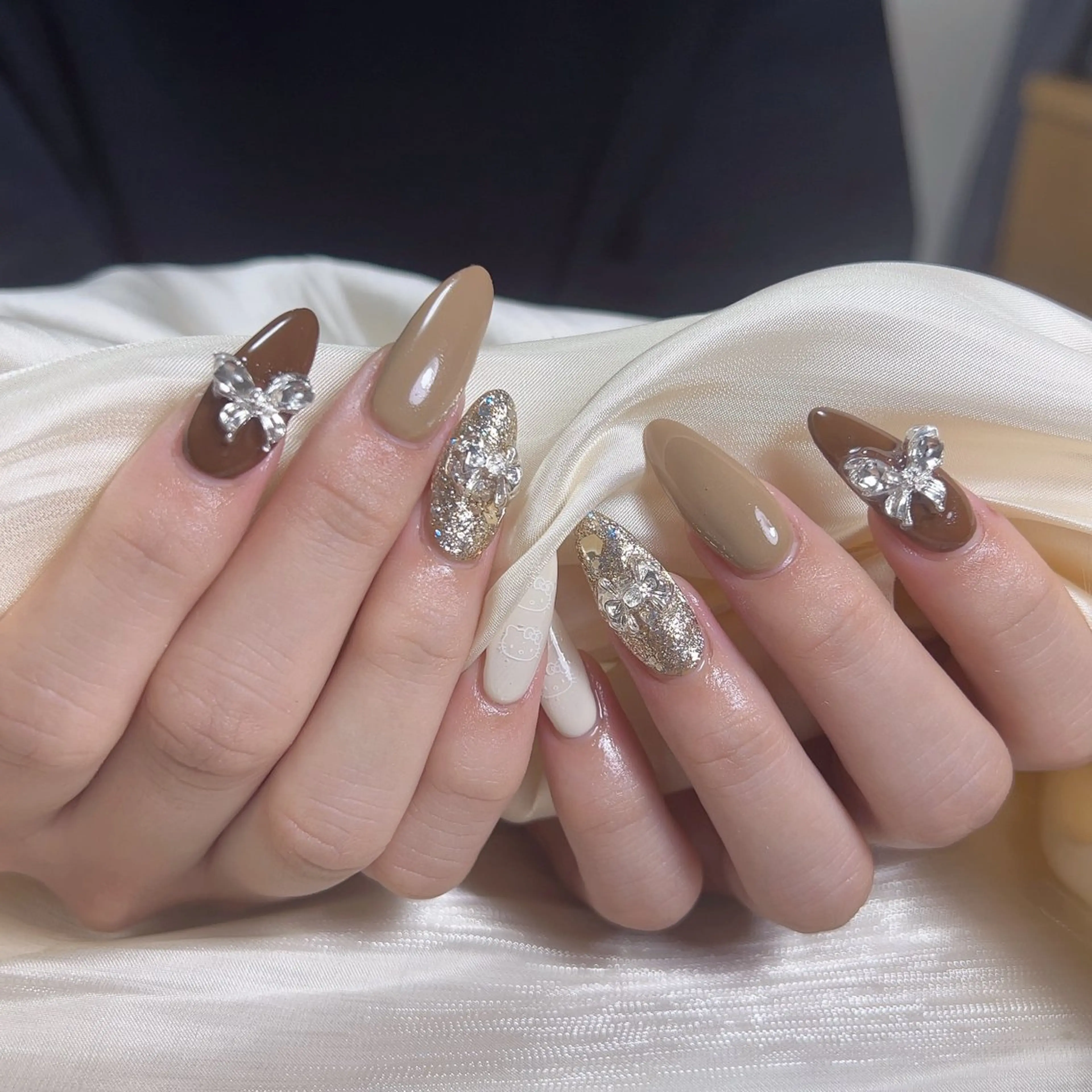 ネイル ハンドネイル ハンドケア 🎀Pink ピンク🎀のネイルデザイン