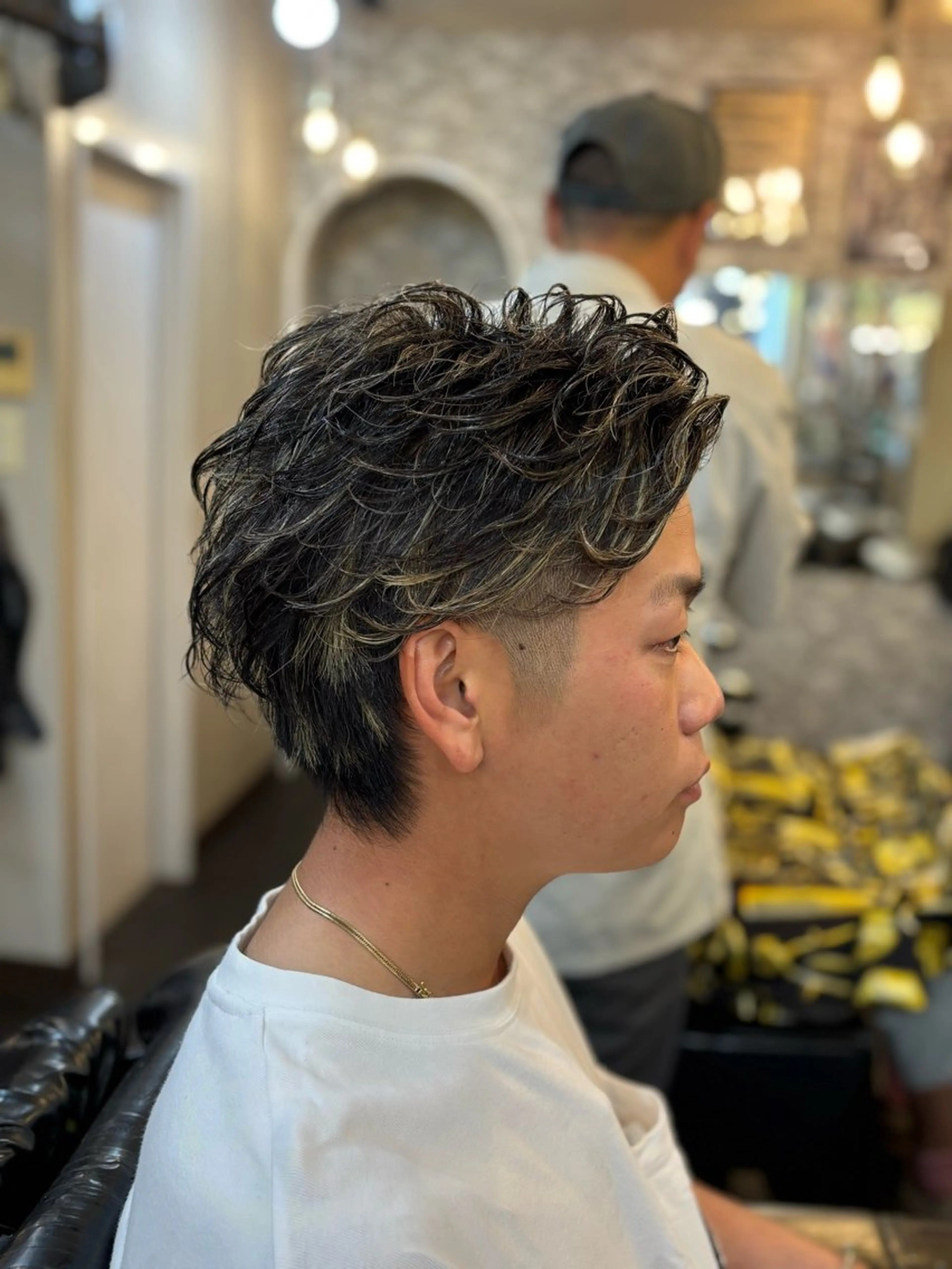 パーマ ヘアーサロンラムール所属・AKI ーのヘアスタイル