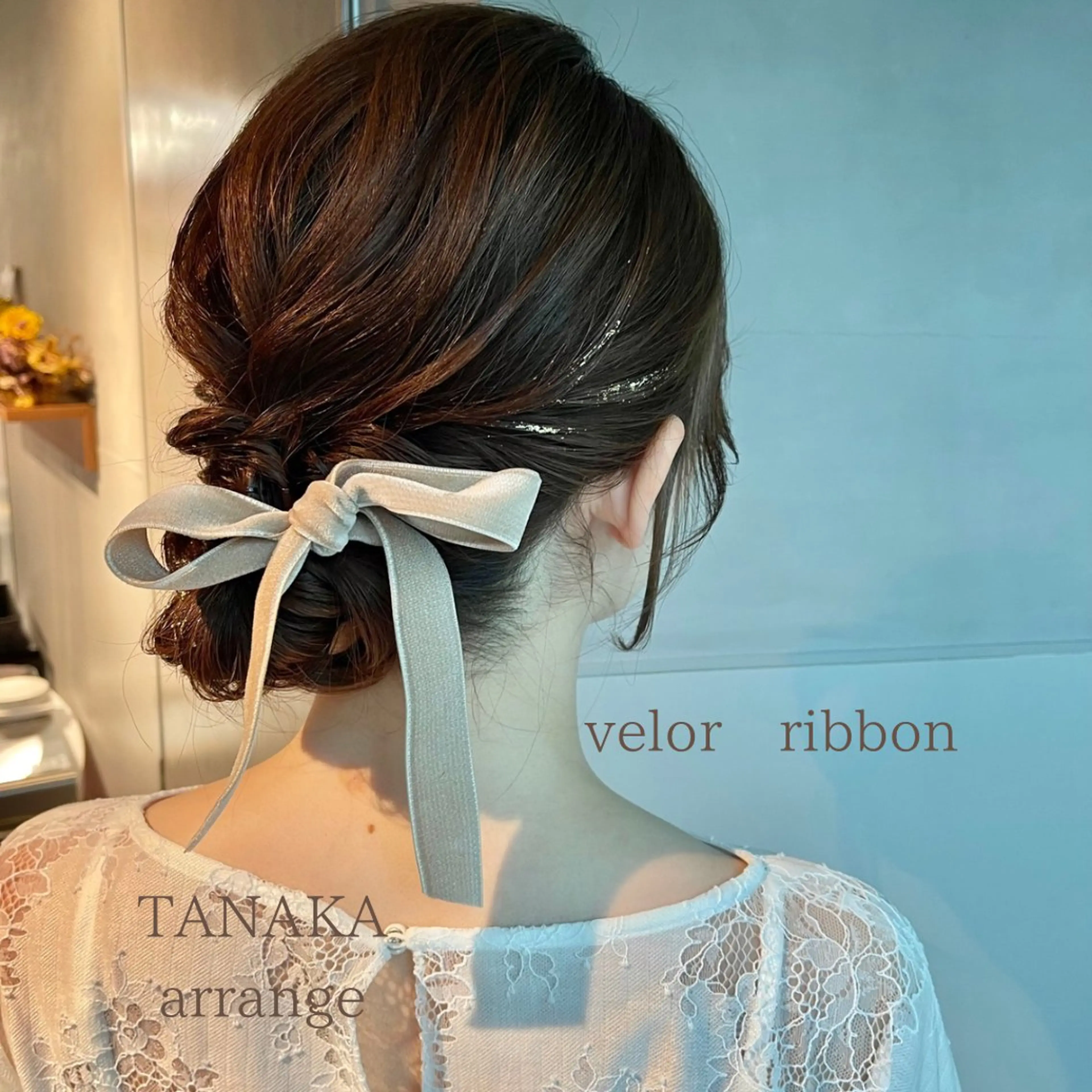 ヘアアレンジ ポニーテール 結婚式・ブライダル 卒業式のヘアスタイル ヘアセット charm《銀座》 ヘアセット/縮毛矯正のヘアスタイル