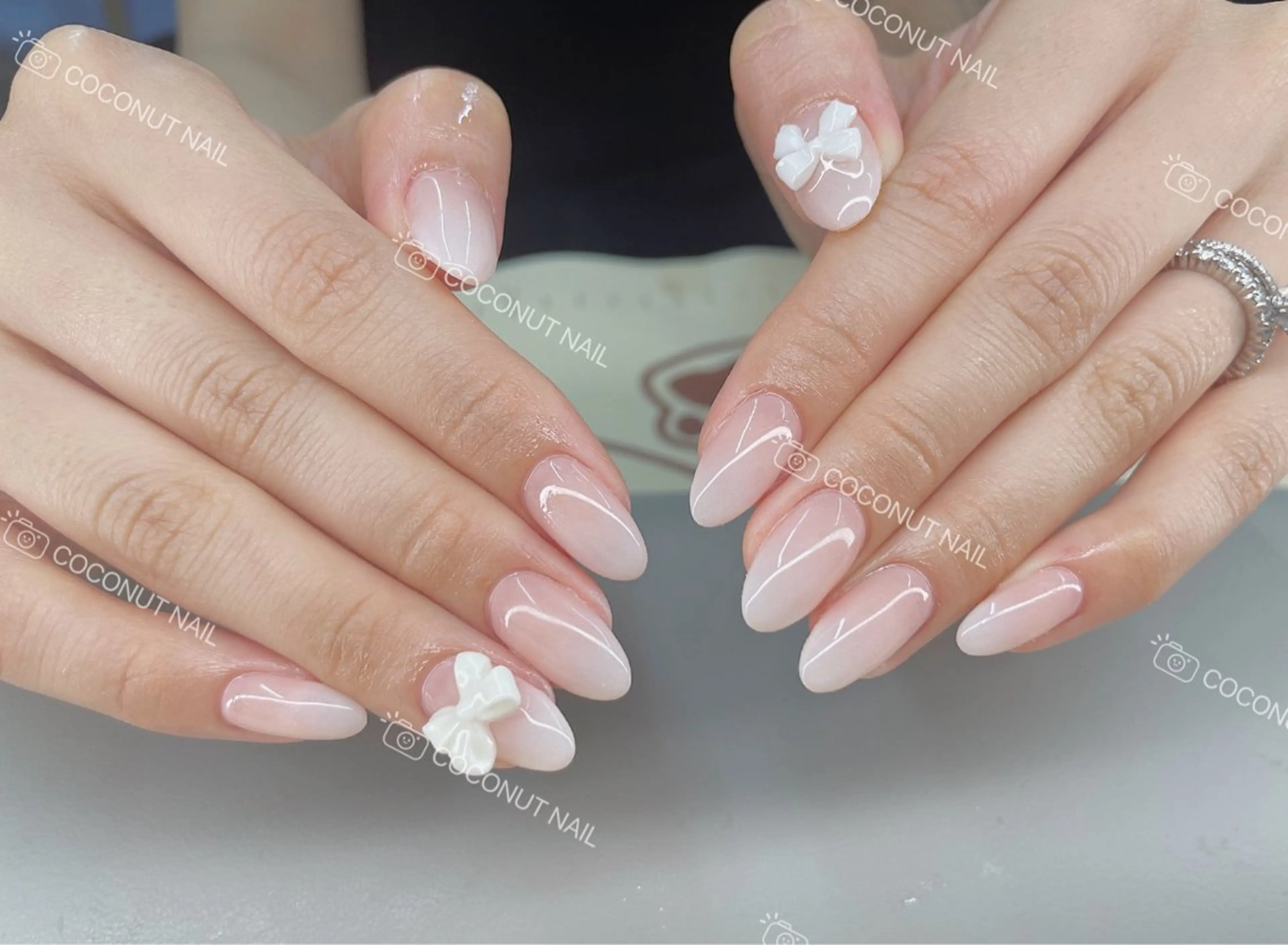 ネイル ハンドネイル 神田 ココナッツのネイルデザイン