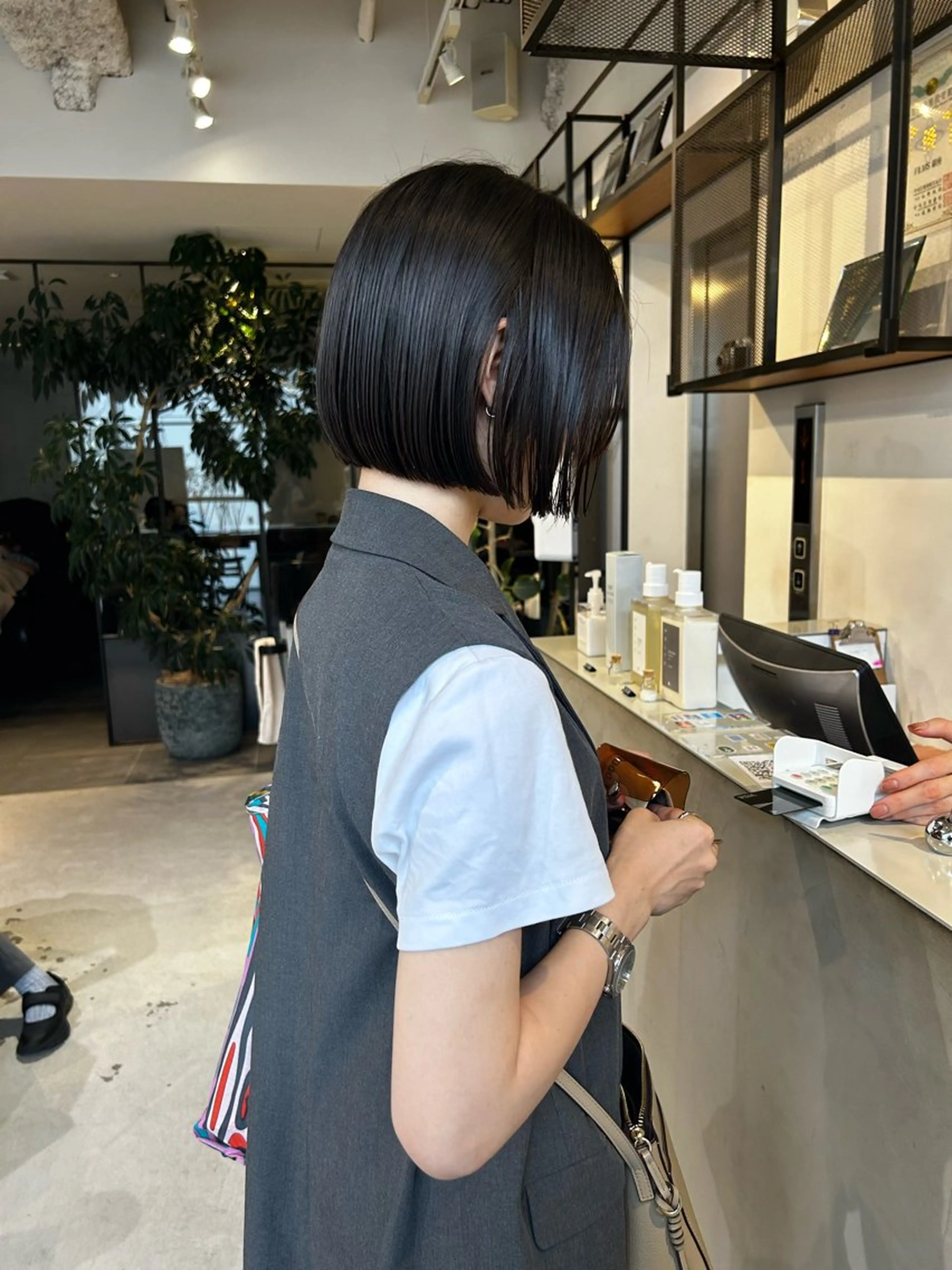 ショート 津葉井 麗奈のヘアスタイル