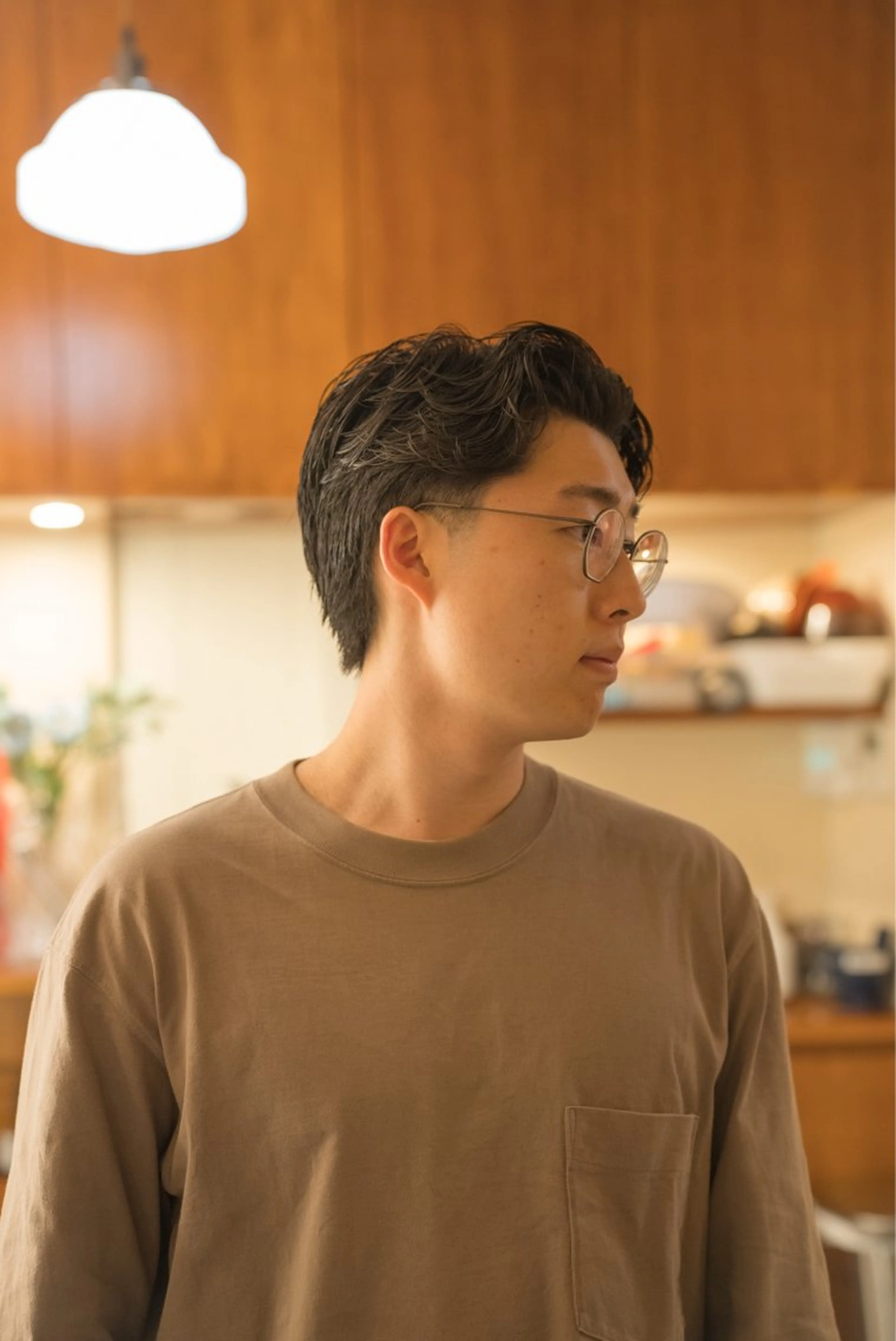 ショート カラー パーマ メンズ メンズパーマ カット 🔗メンズサロン🔗 Kieのヘアスタイル