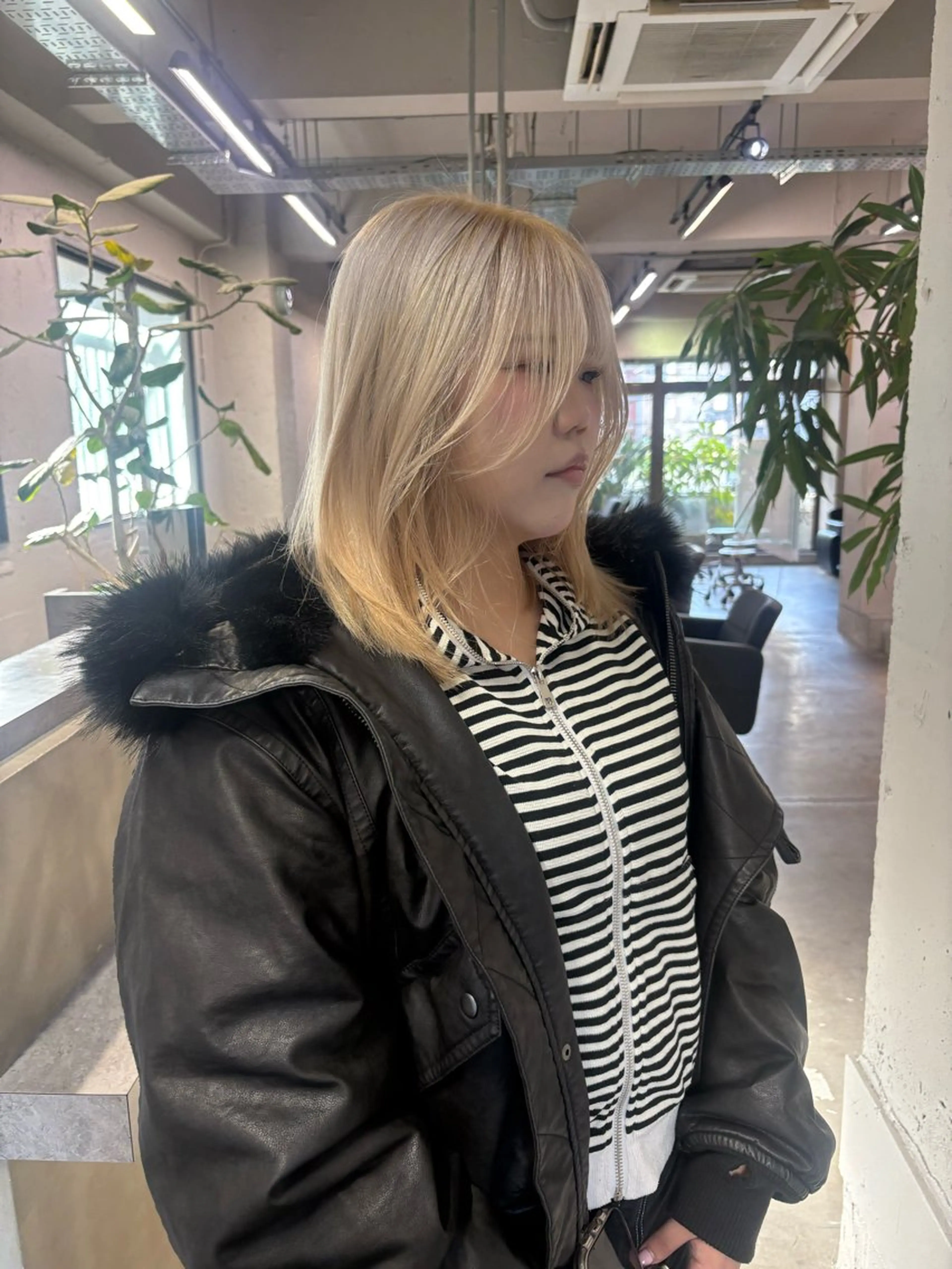 カラー ヘアカラー ロングレイヤー ¥0🎀MEIのヘアスタイル