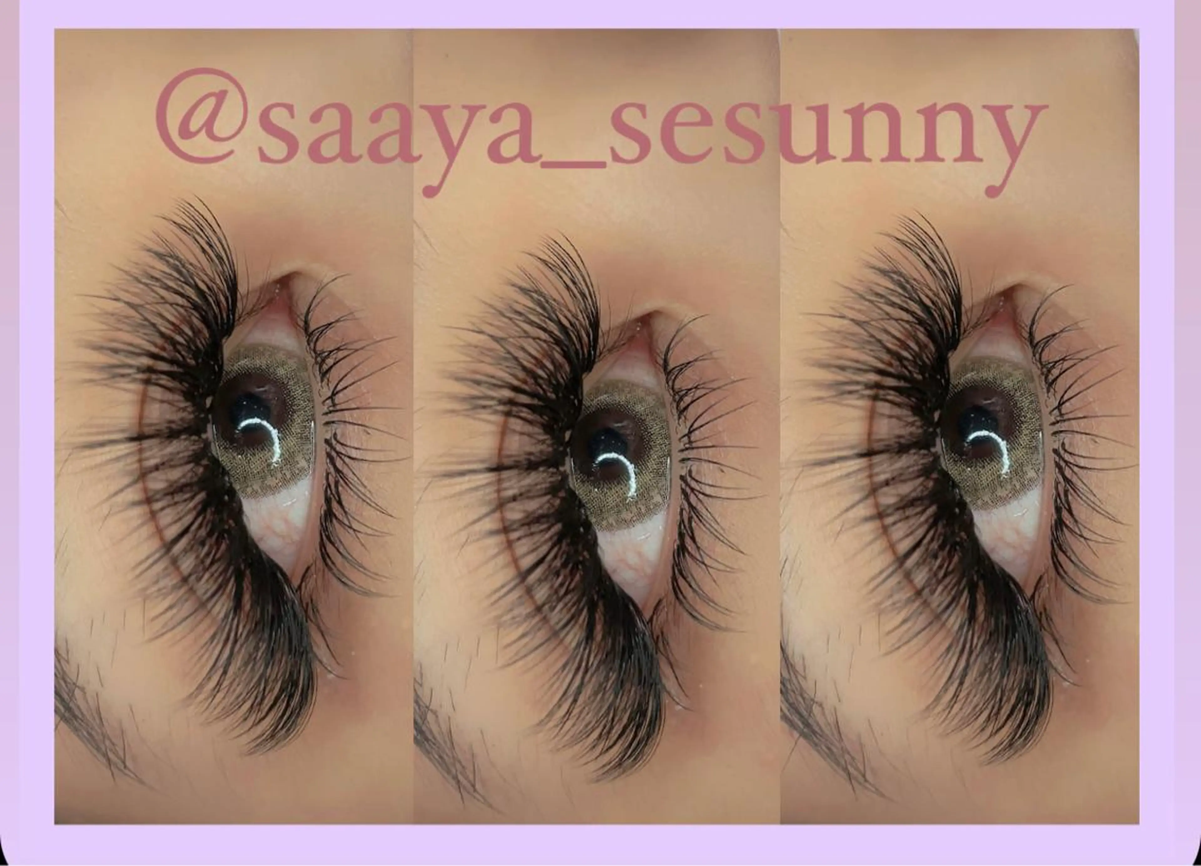 マツエク・マツパ マツエク SESUNNY セサ二ー　SAYAのマツエク・マツパデザイン