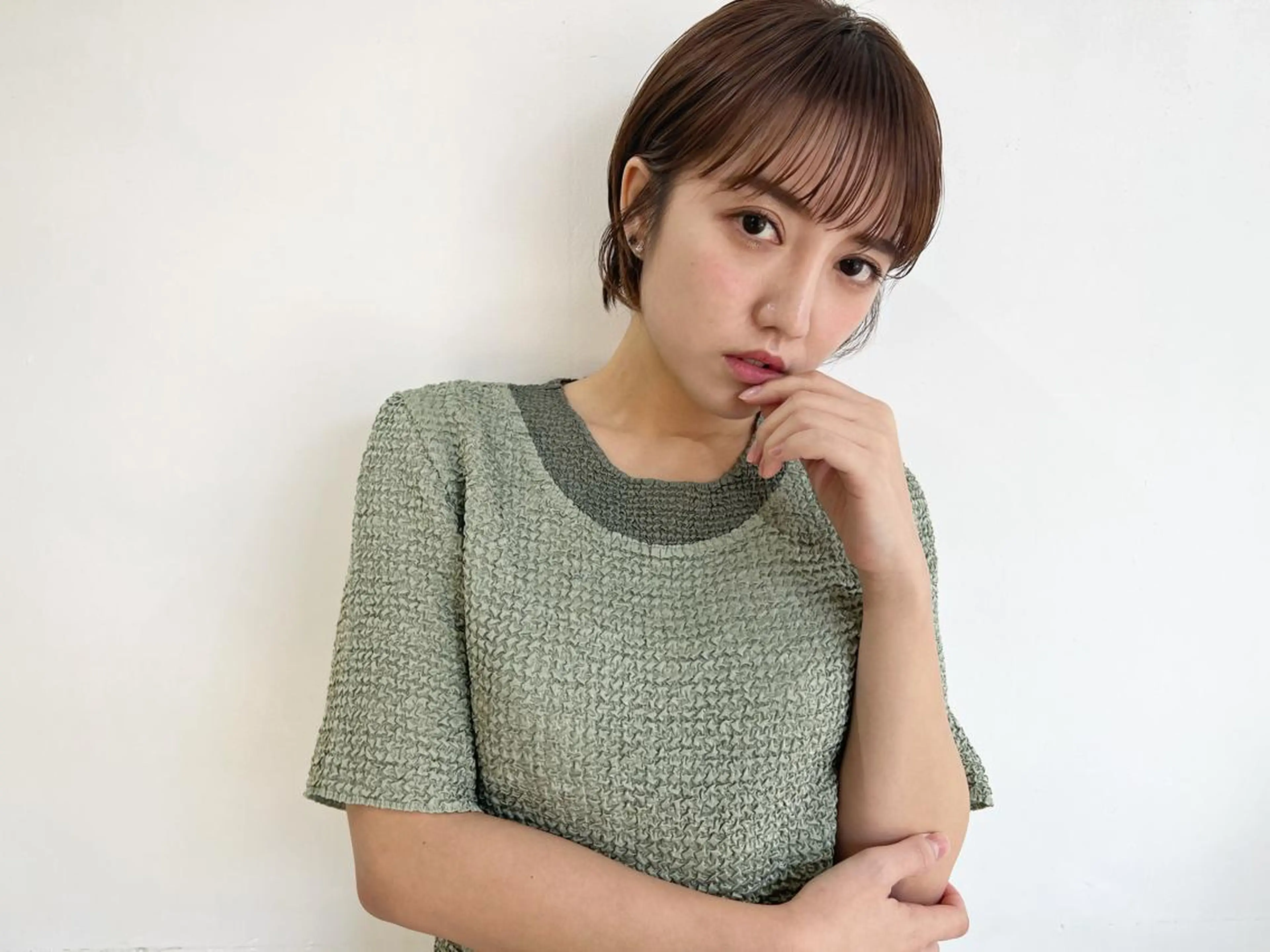 ショート カラー ショートヘア テトネ タカシのヘアスタイル