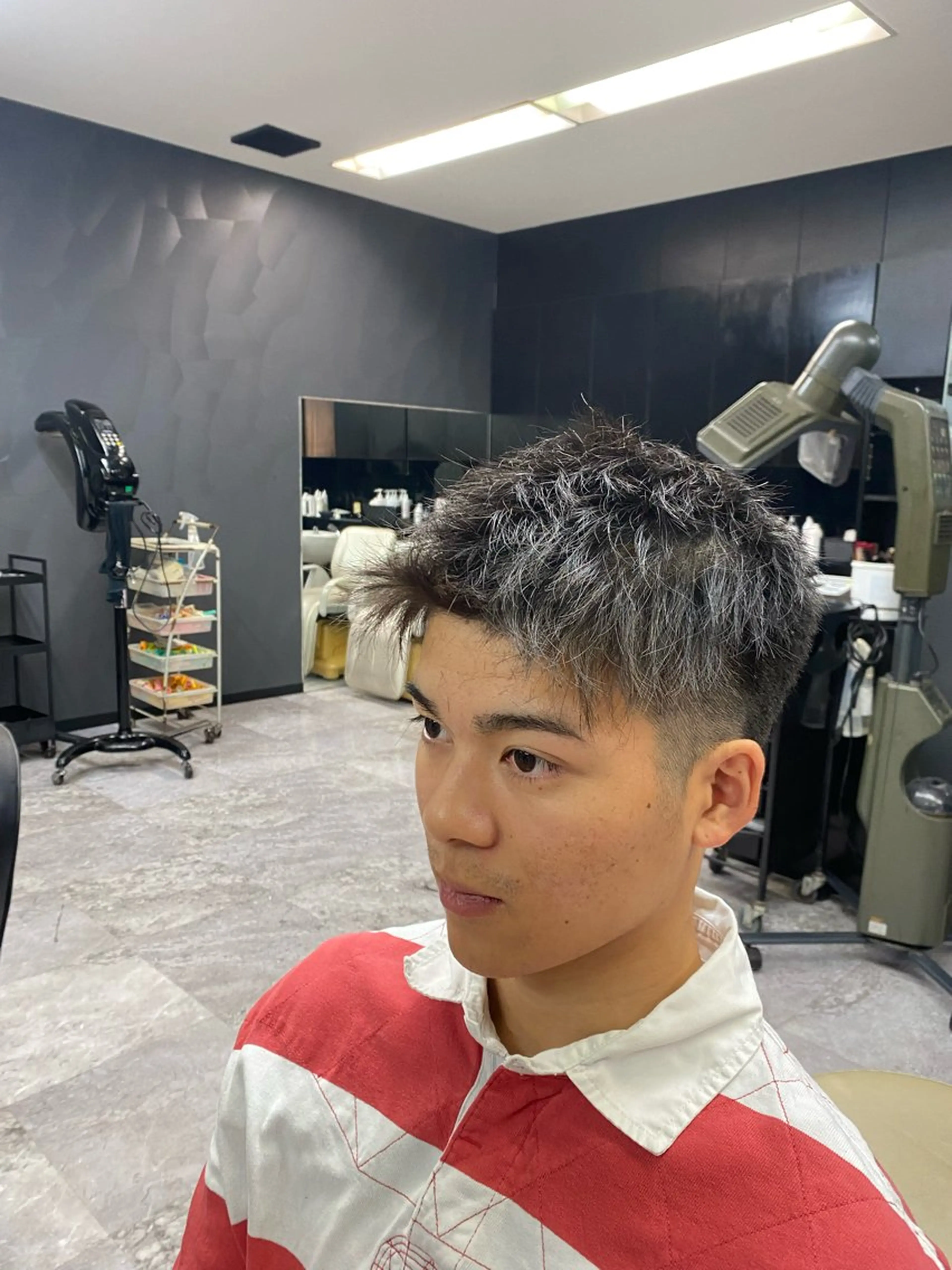 ショート カット 池田 亮雅のヘアスタイル