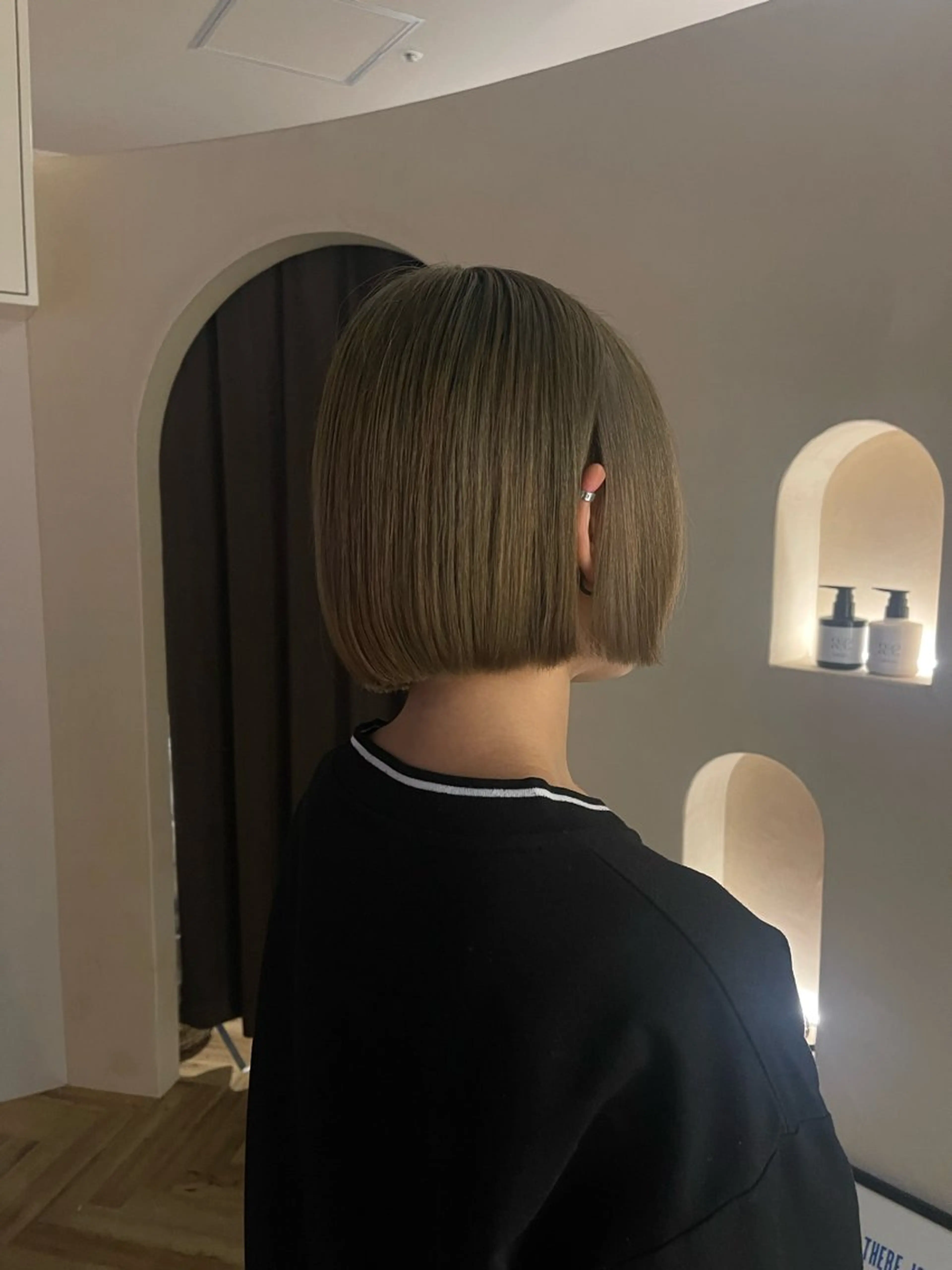 ミディアム カラー カット ヘアカラー layer・bob カット/  YURIのヘアスタイル