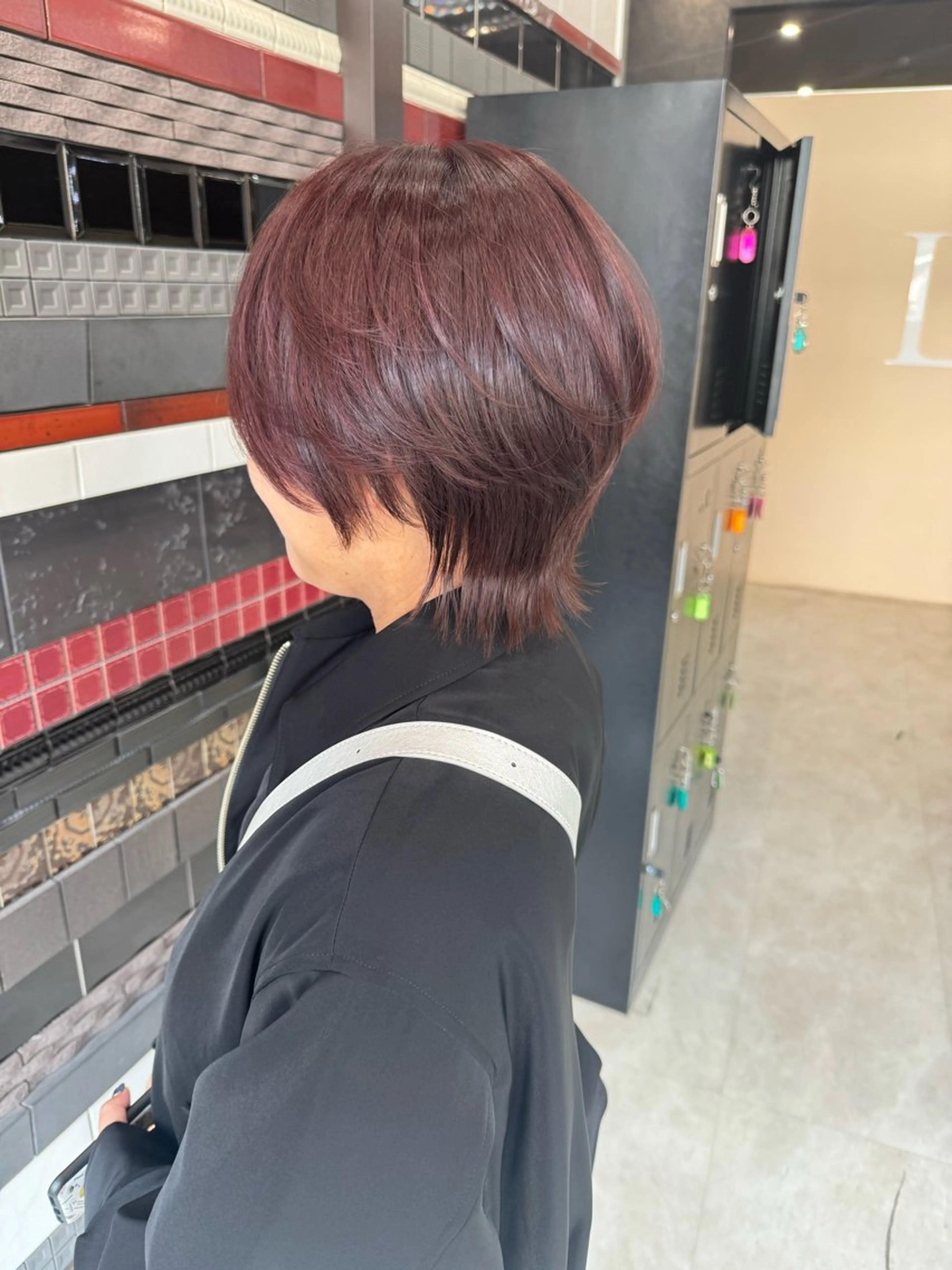 ショート カラー Lyuca所属・ショート×ブリーチ Lyuca/yujiのヘアスタイル