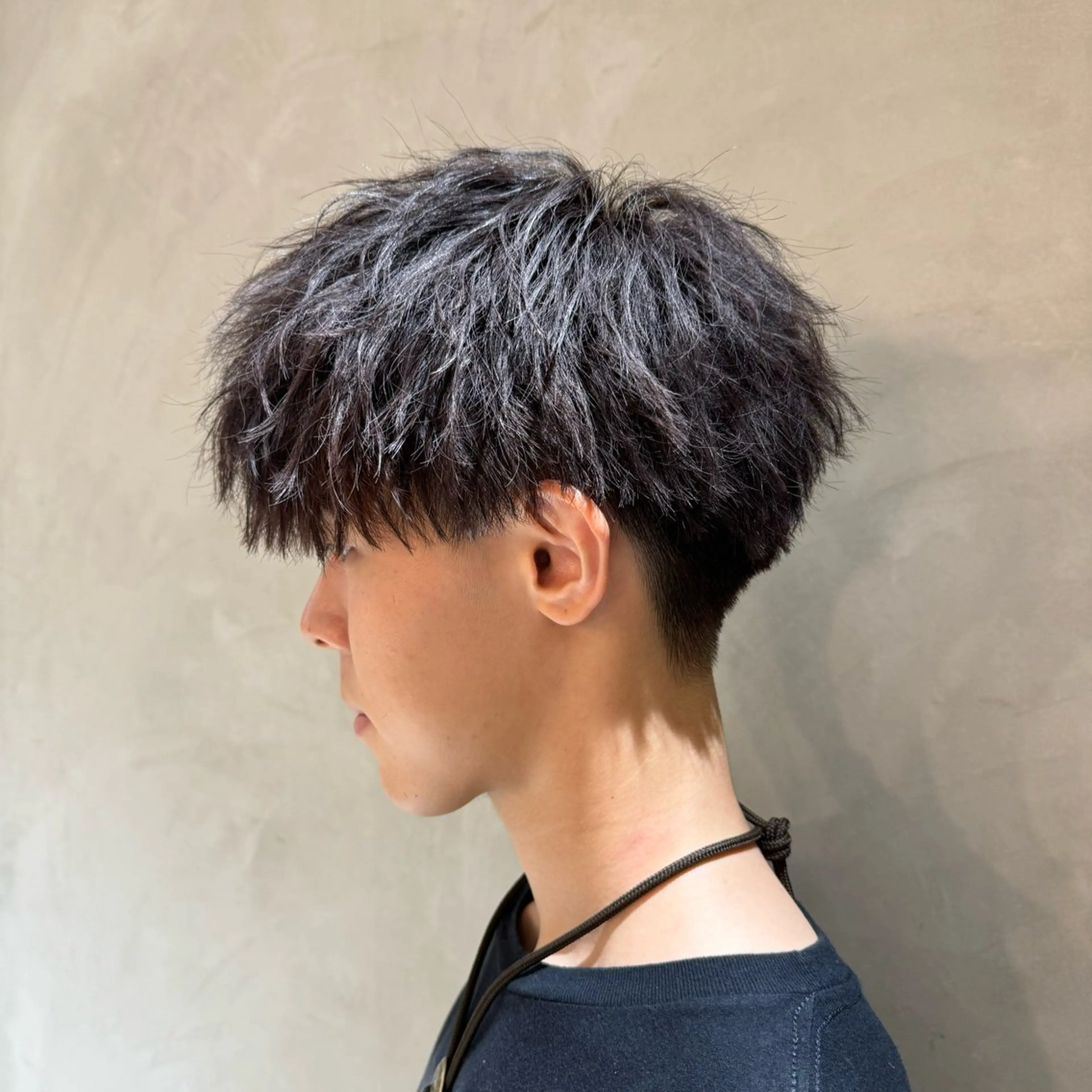 ショート パーマ メンズ メンズパーマ ツイストスパイラルパーマ スパイラルパーマ nico TOKYO 横浜所属・横浜/レイヤー/ カネコのヘアスタイル