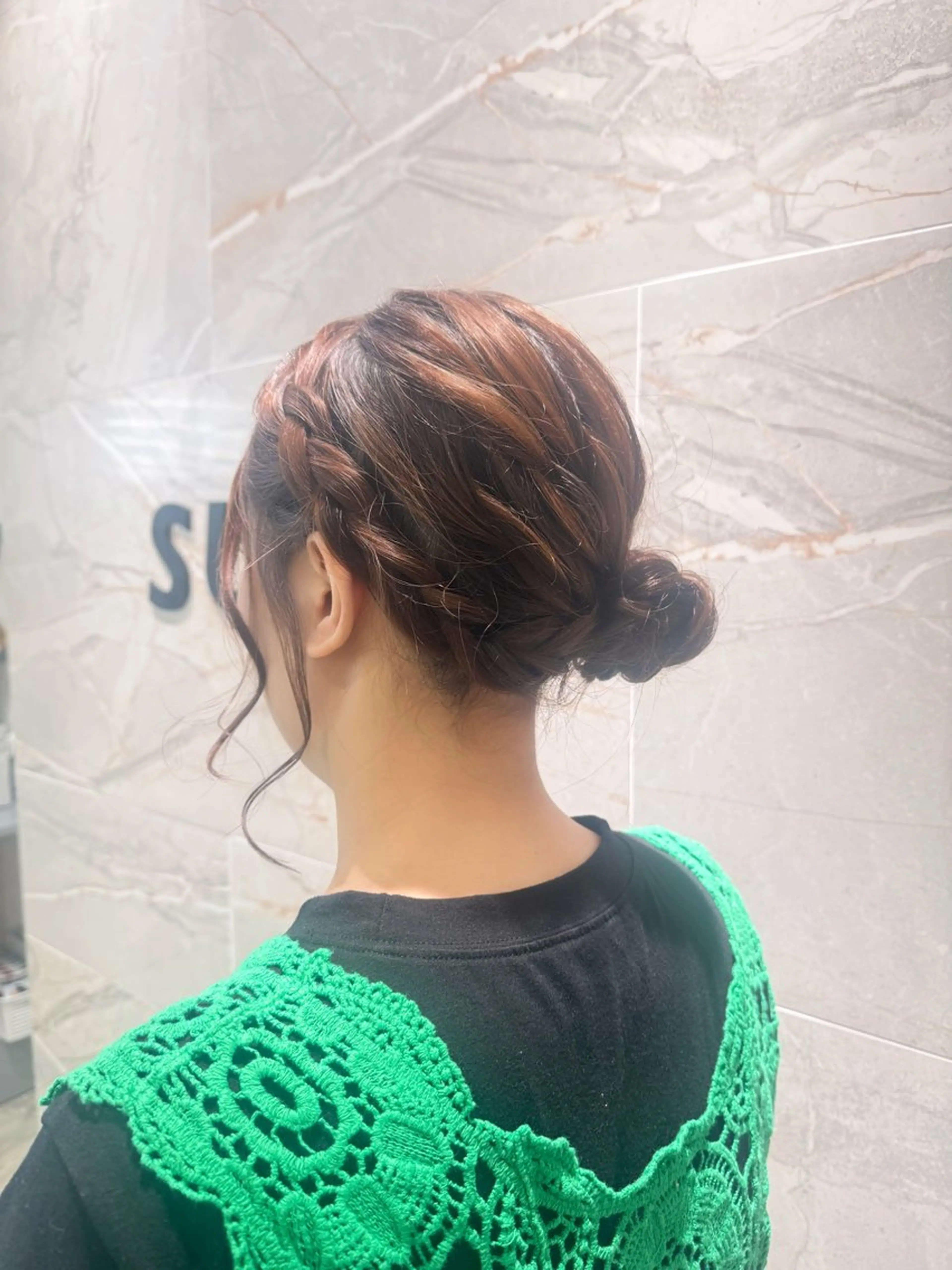 ヘアアレンジ SUGAR beautyshop所属・0円メンズモデル募集 🎄*佐藤 理呼🦌のヘアスタイル