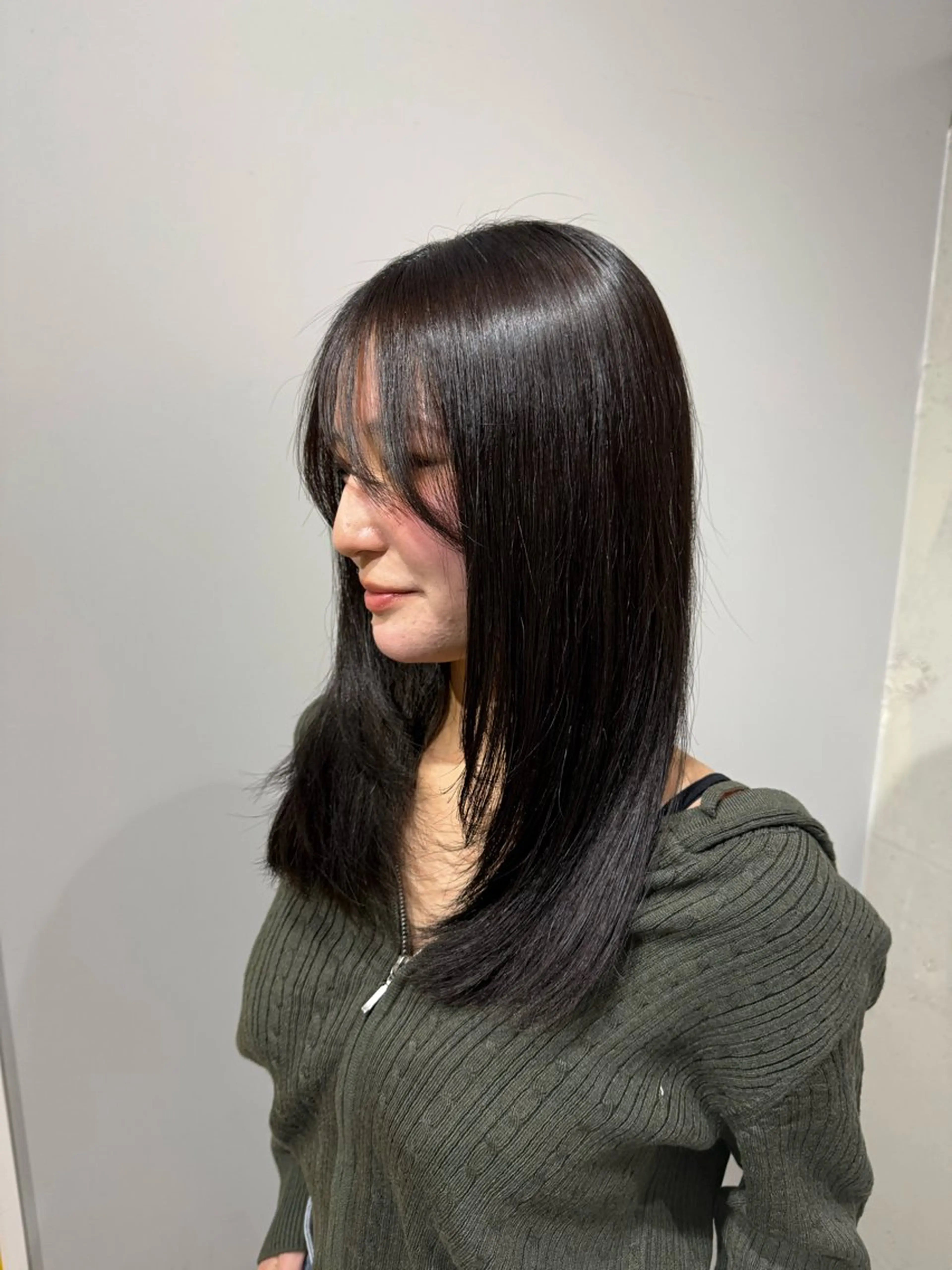 【🌴HAYATO指名限定🌴】カット+縮毛or酸性ストレートパーマ+2Stepトリートメント+マイクロバブルの写真