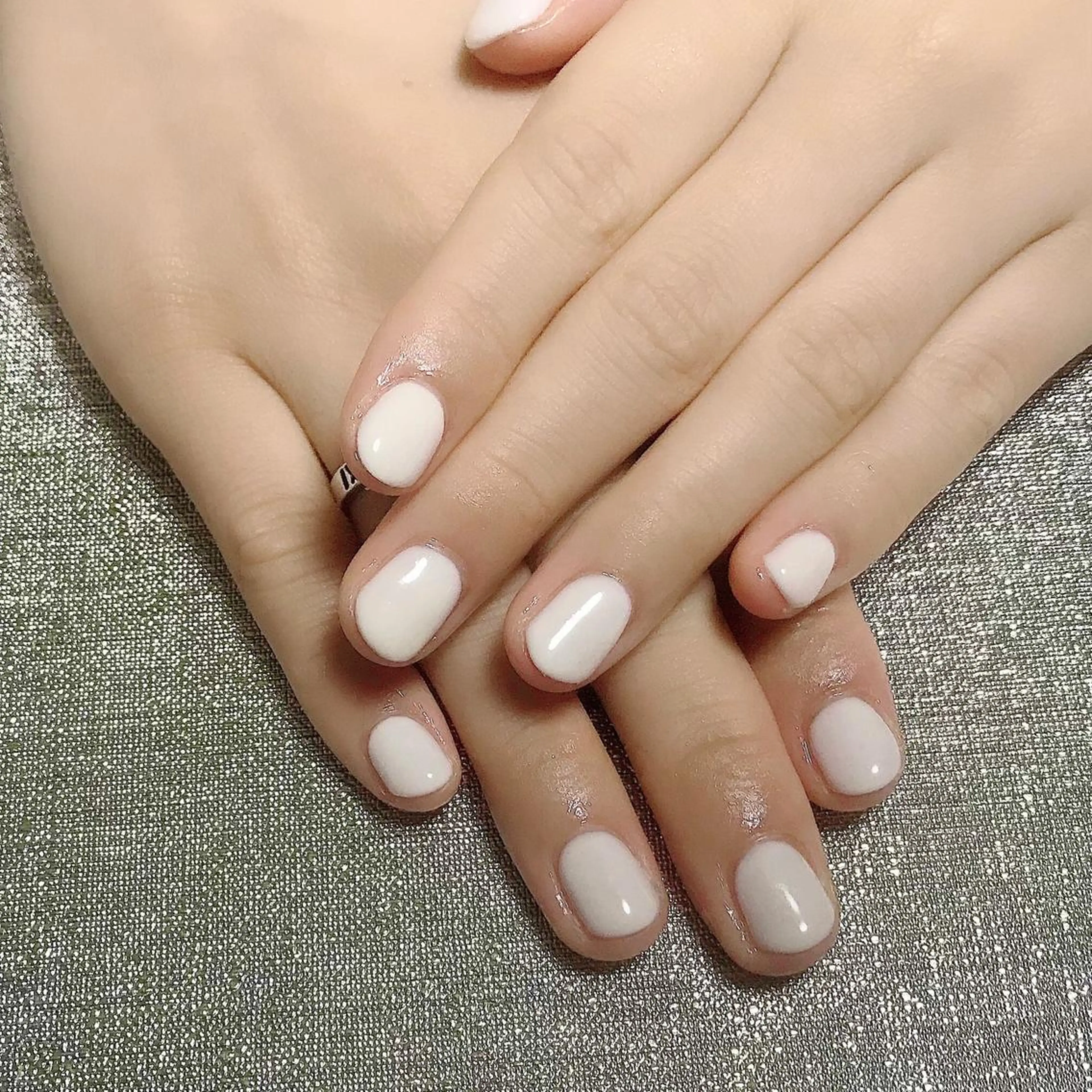 ネイル フットネイル ラメ(グリッター) ワンカラーネイル kikinail 溝の口のネイルデザイン