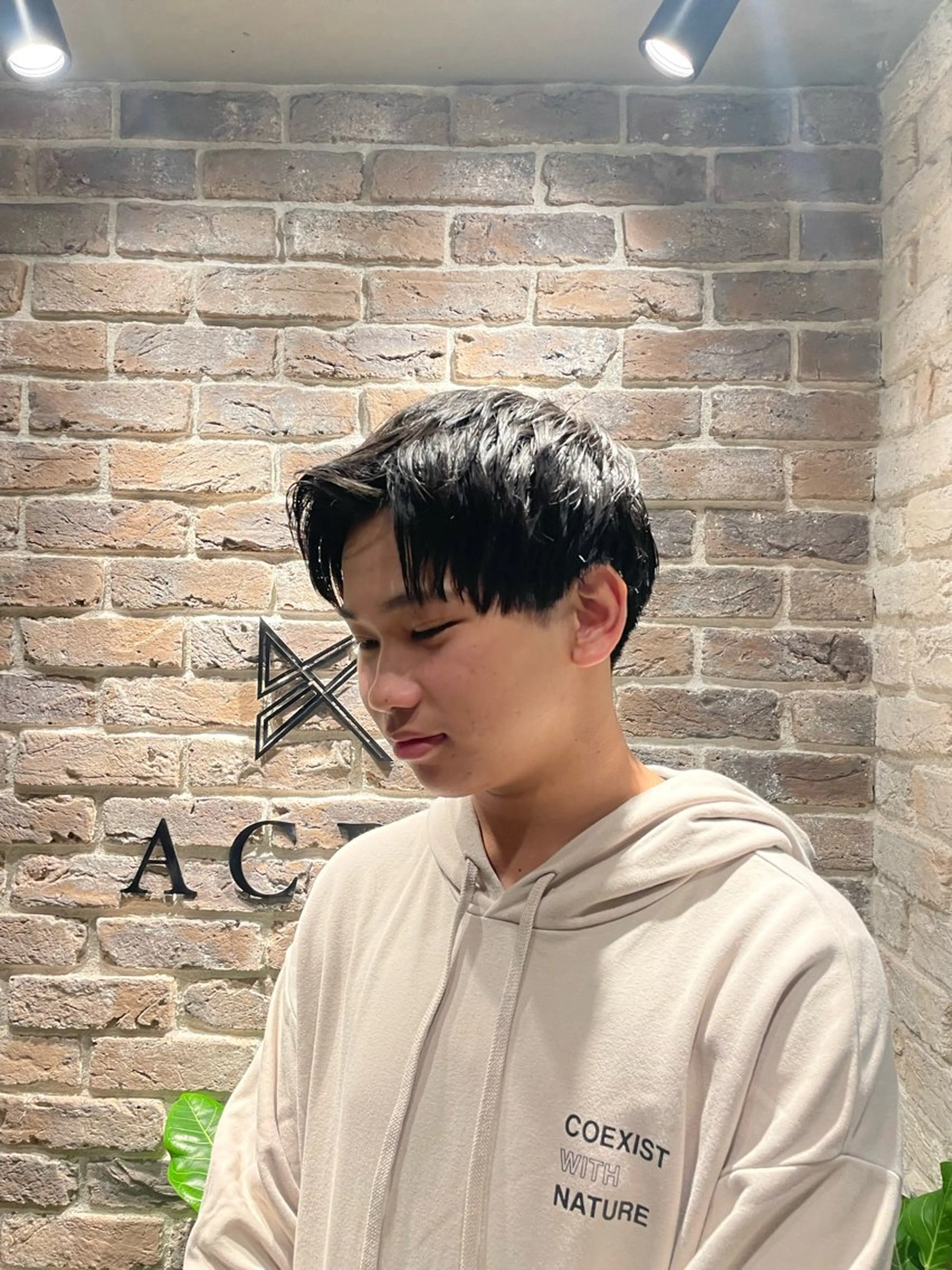 メンズ カット acroあべの店所属・🧸顔周りカット /透明感🎀のヘアスタイル