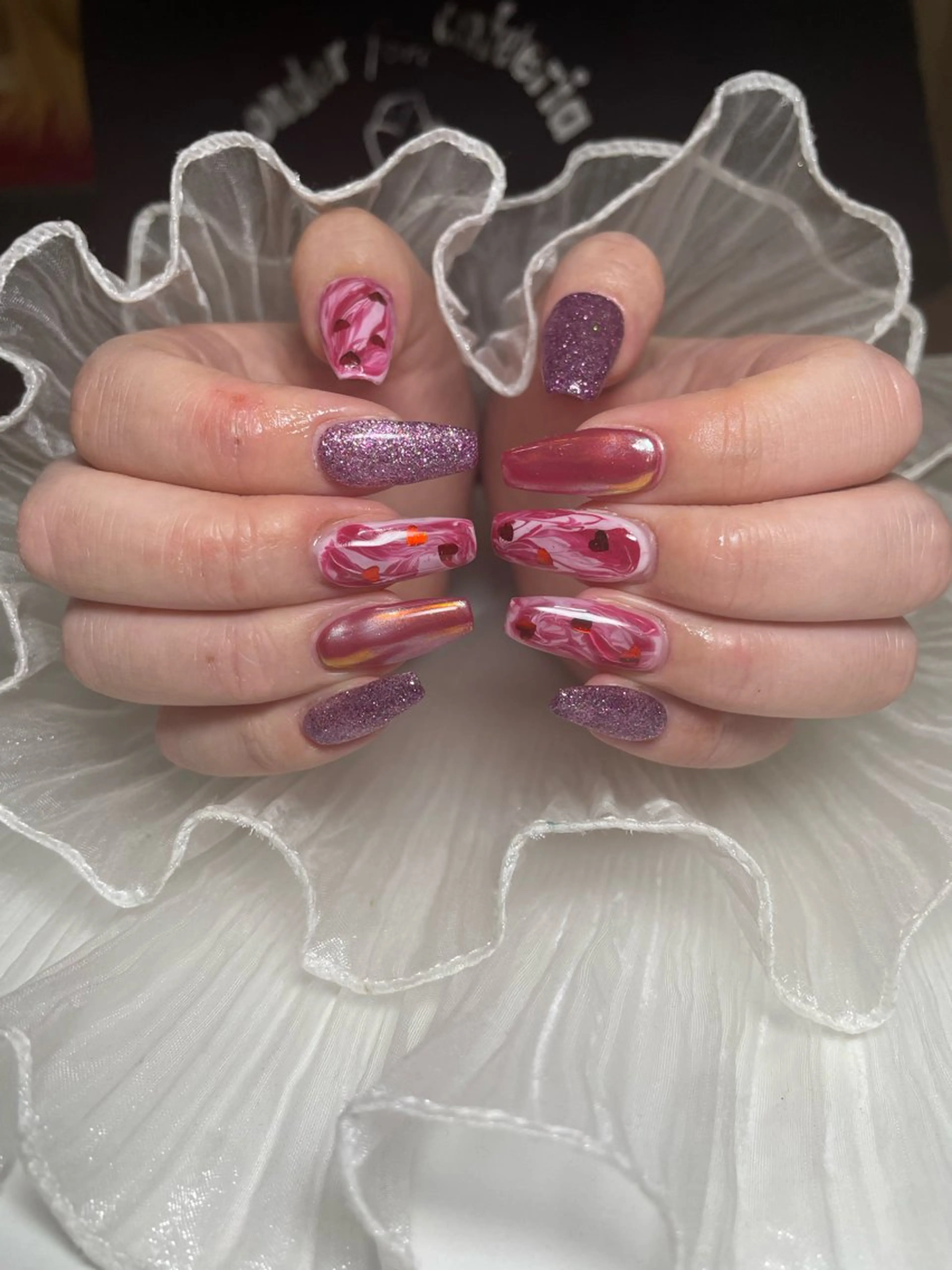 ネイル ‪るか/‪透明感 カラー/アレンジのヘアスタイル