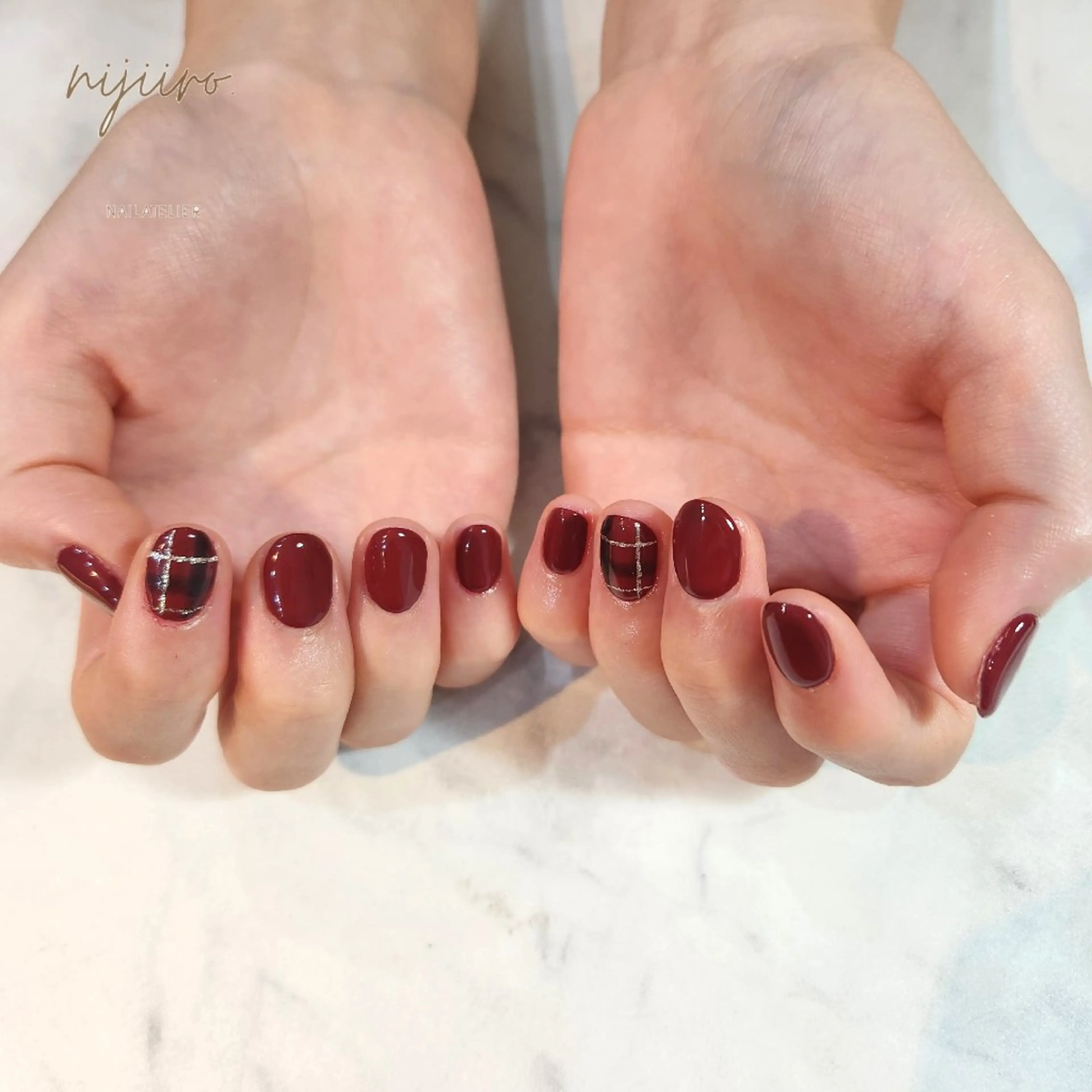 ネイル ハンドネイル nailatelier nijiiro.所属・nijiiro🌈 サトウのネイルデザイン