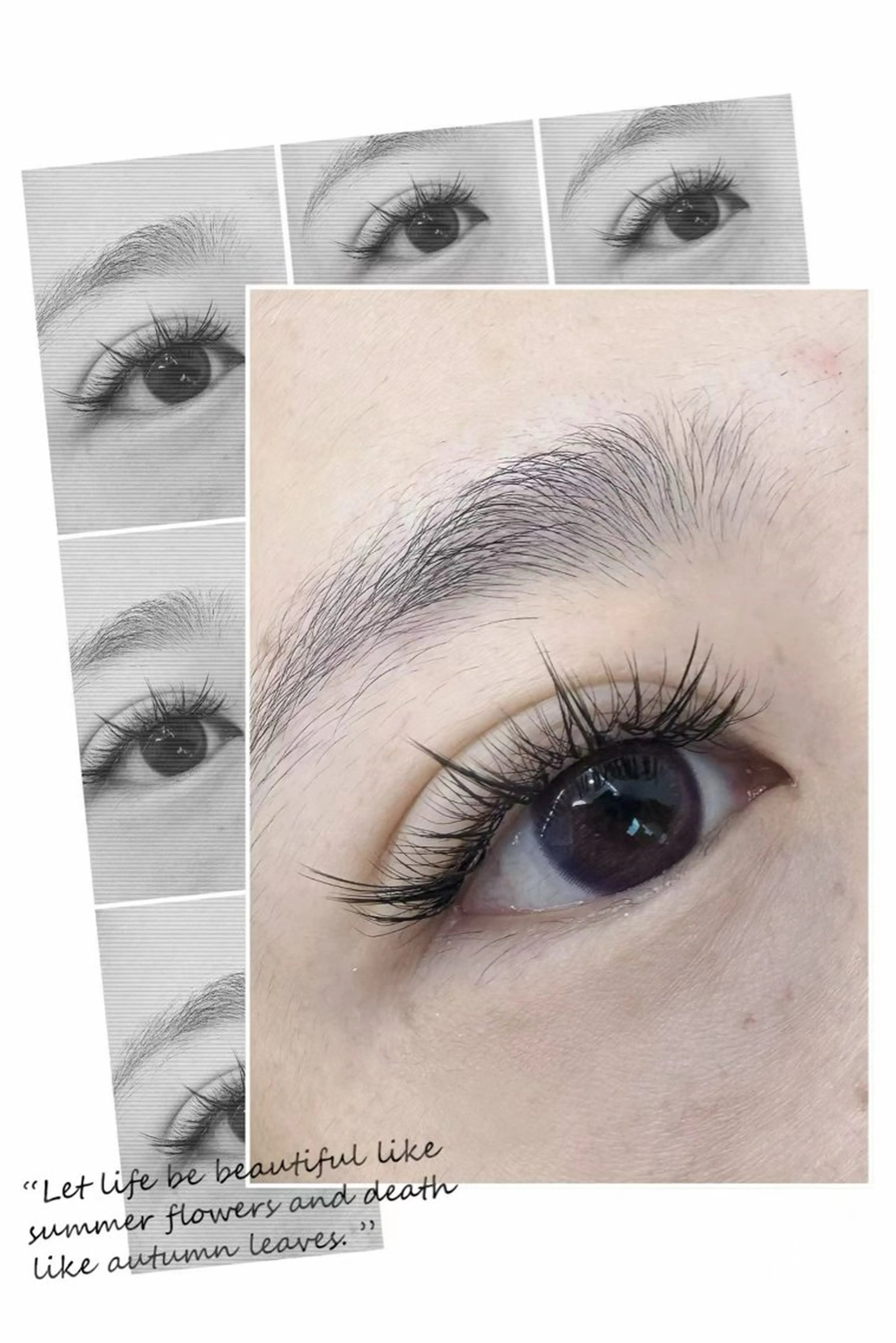 マツエク・マツパ ワンホンマツエク ユミナガ ジンのマツエク・マツパデザイン