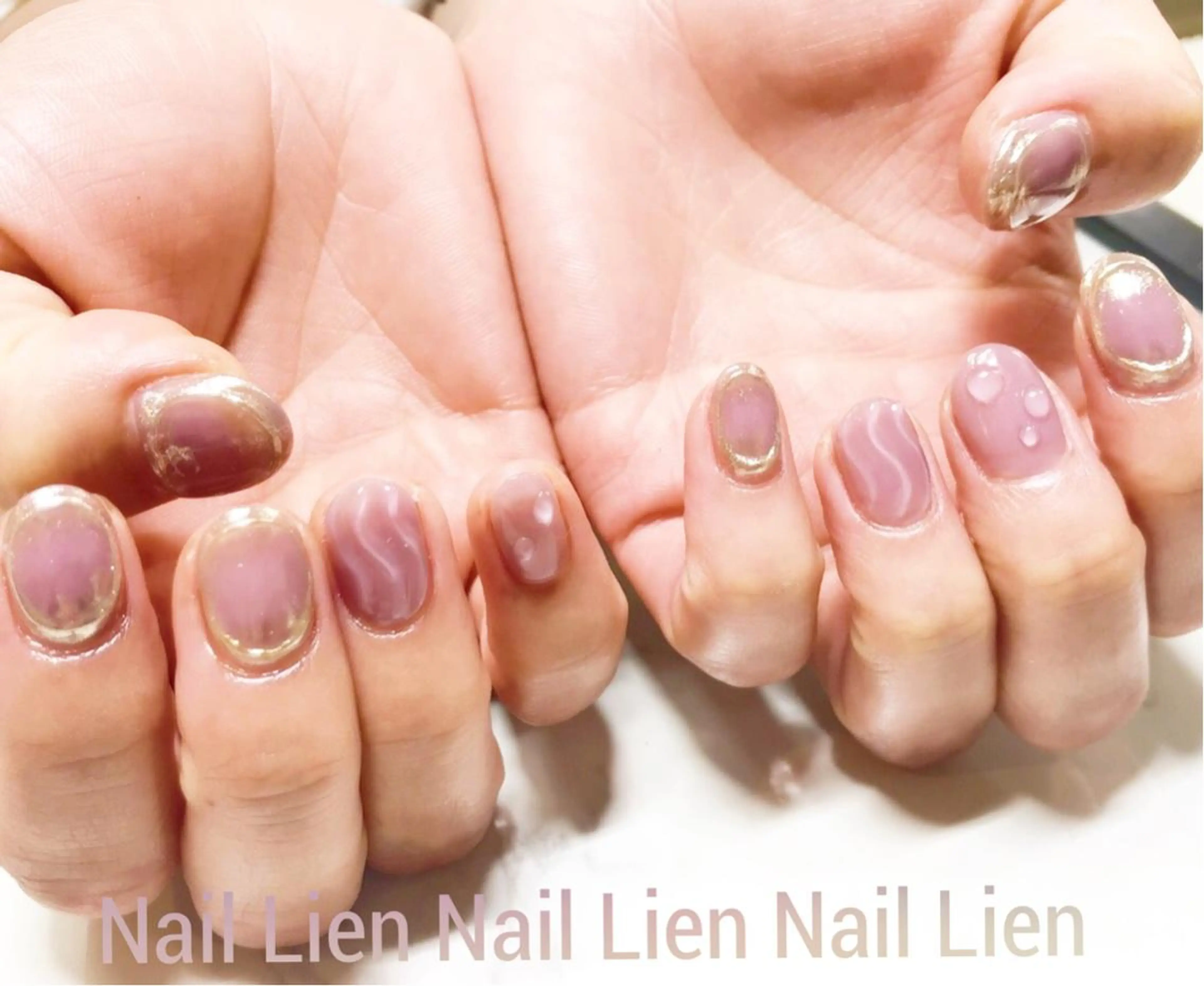 ネイル クリアネイル Nail lieNのネイルデザイン