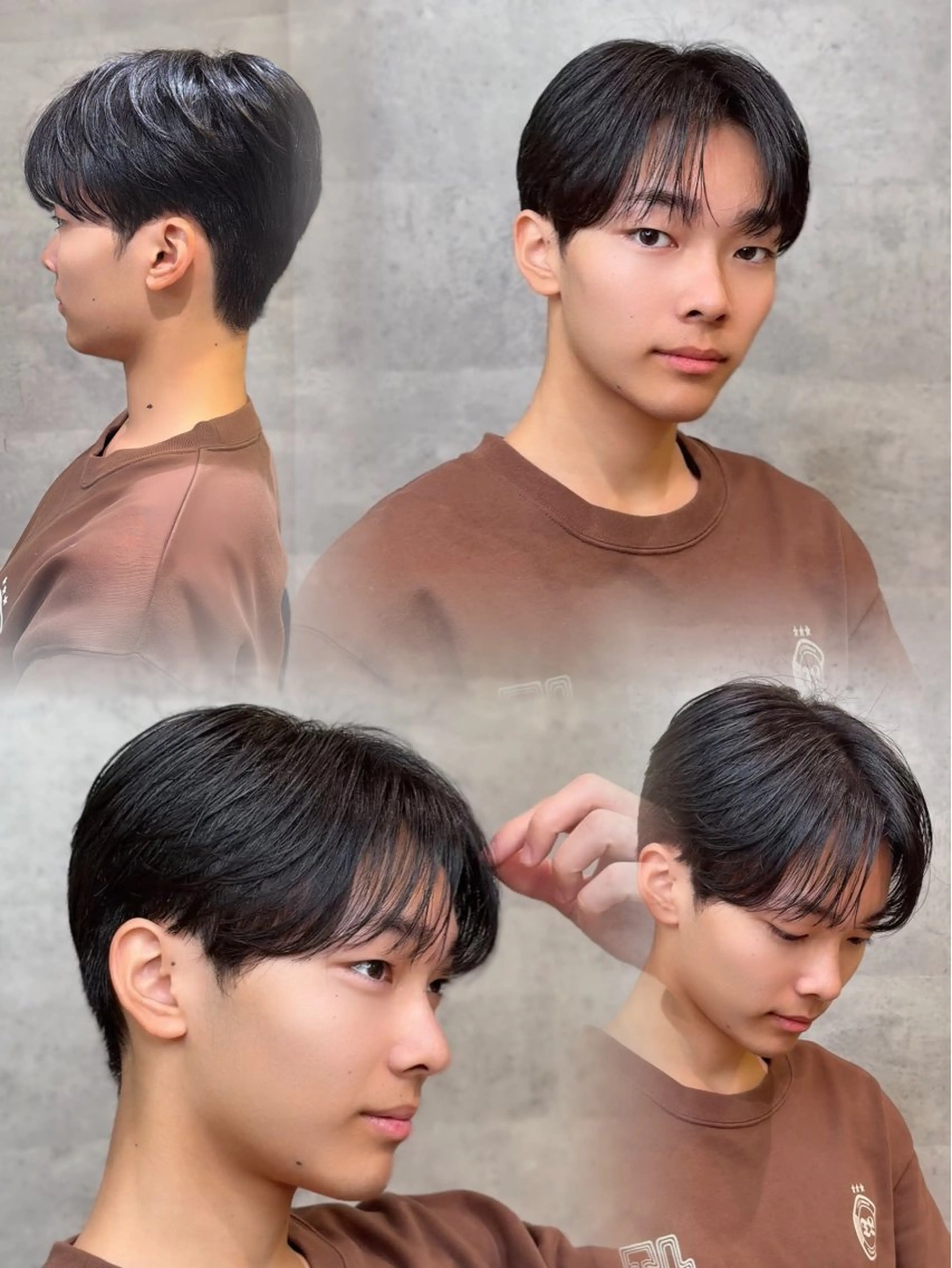 パーマ メンズ ダウンパーマ メンズパーマ カット パーマ NOVA天王寺店所属・NOVA天王寺 武元 裕聖のヘアスタイル