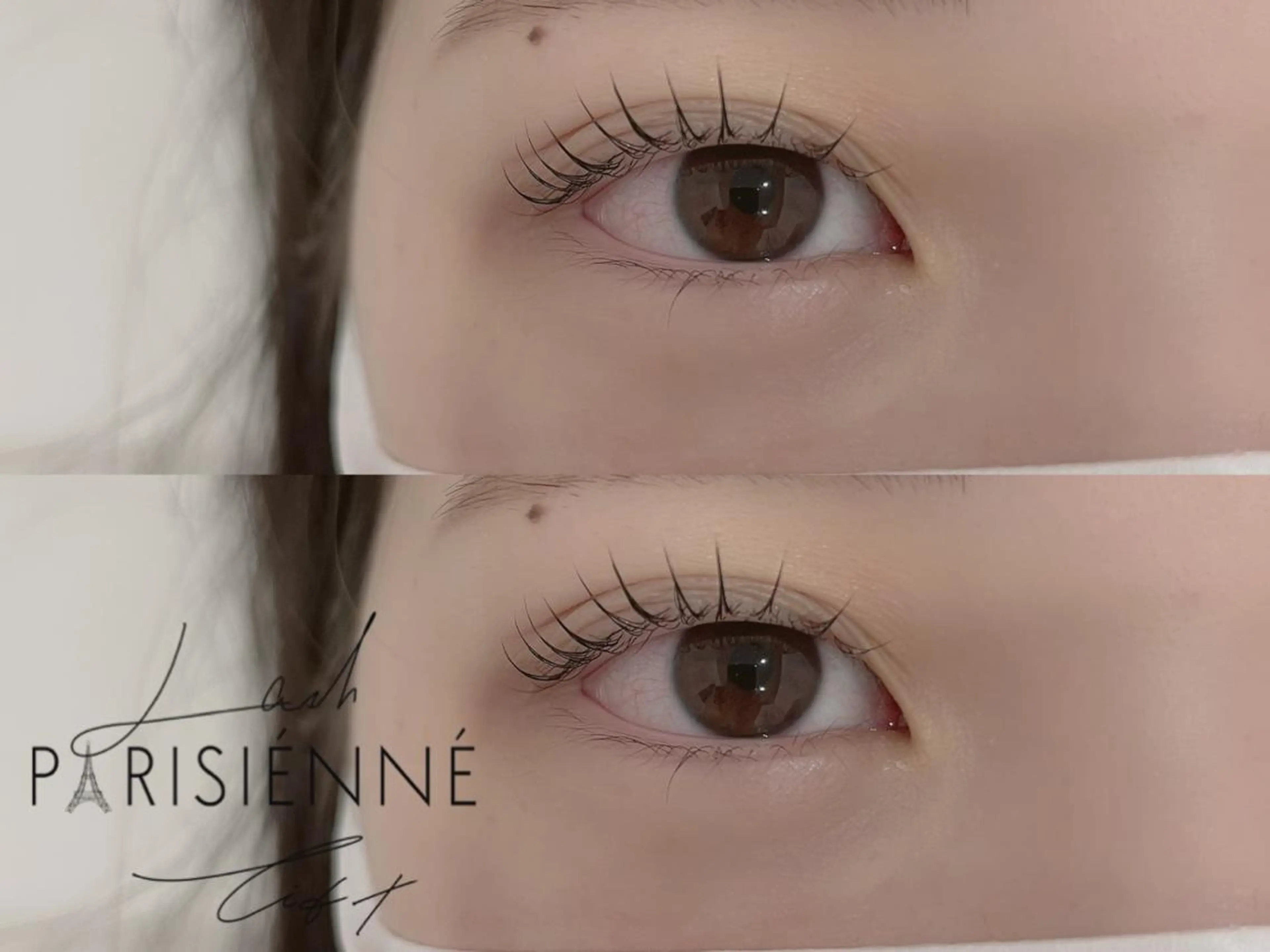 マツエク・マツパ パリジェンヌラッシュリフト MAQUM𖤐 Satsumiのマツエク・マツパデザイン