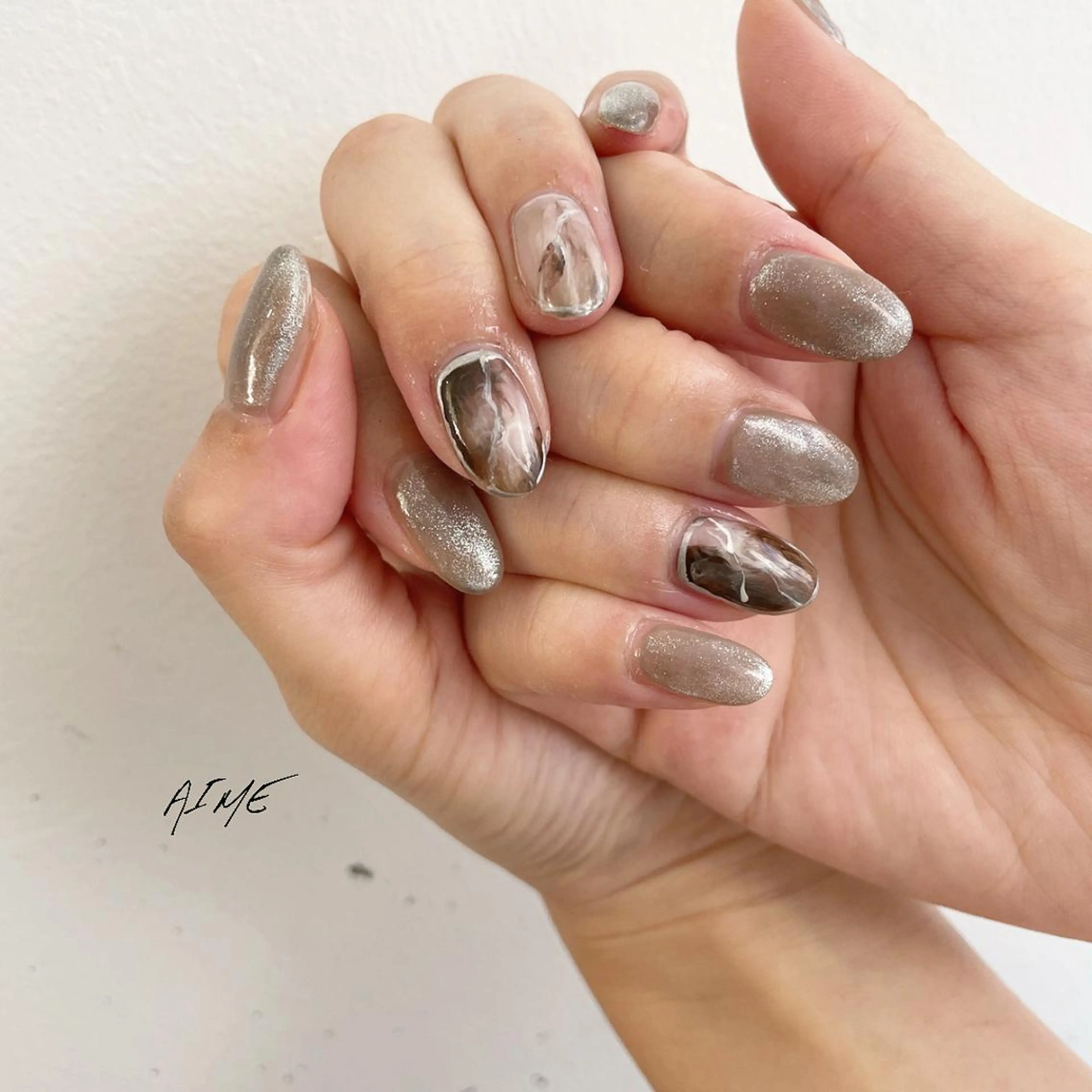 ネイル ハンドネイル AIME （momo）のネイルデザイン