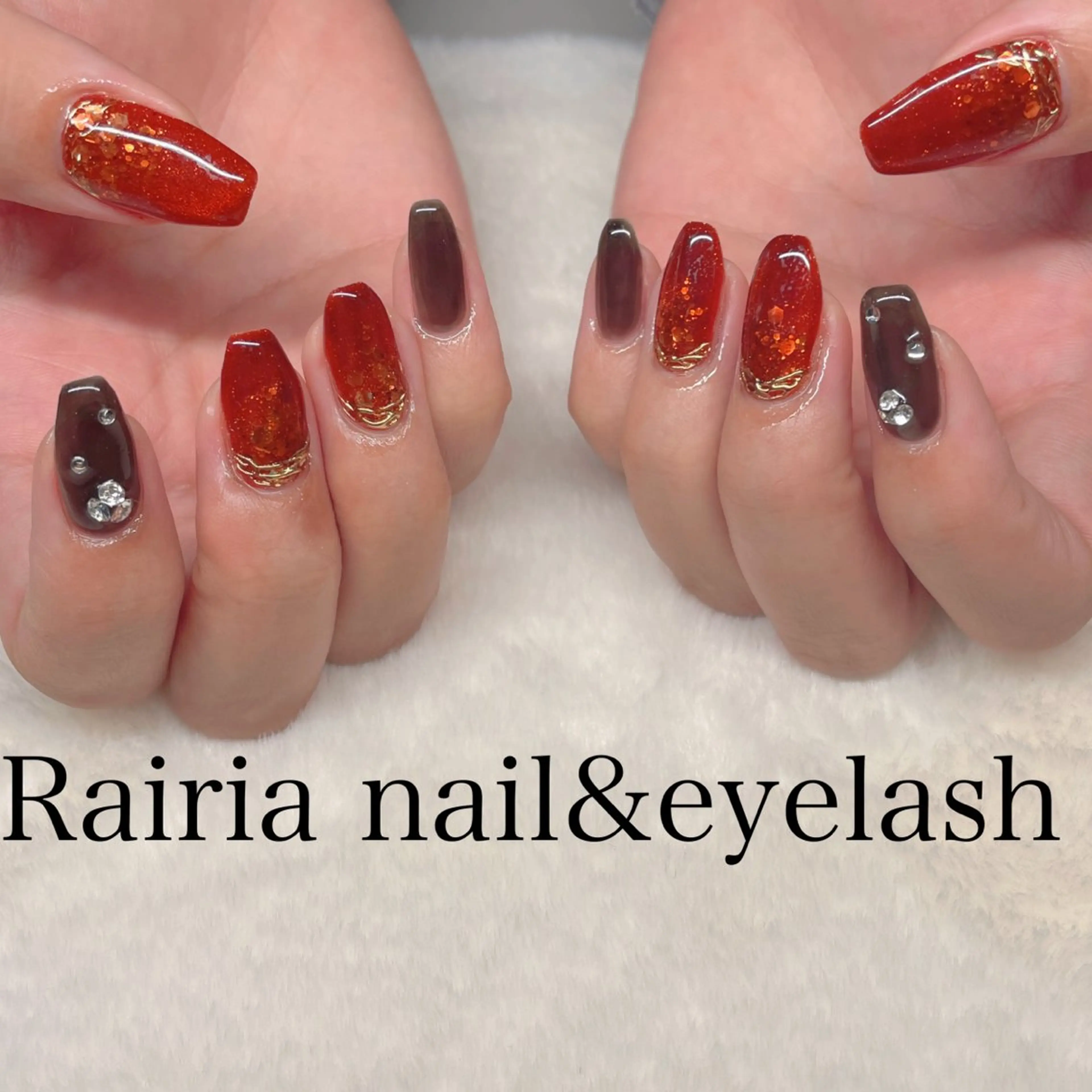 ネイル 持ち込み ハンドネイル Rairia nail&eyelash小岩店所属・Rairianail 小岩店のネイルデザイン