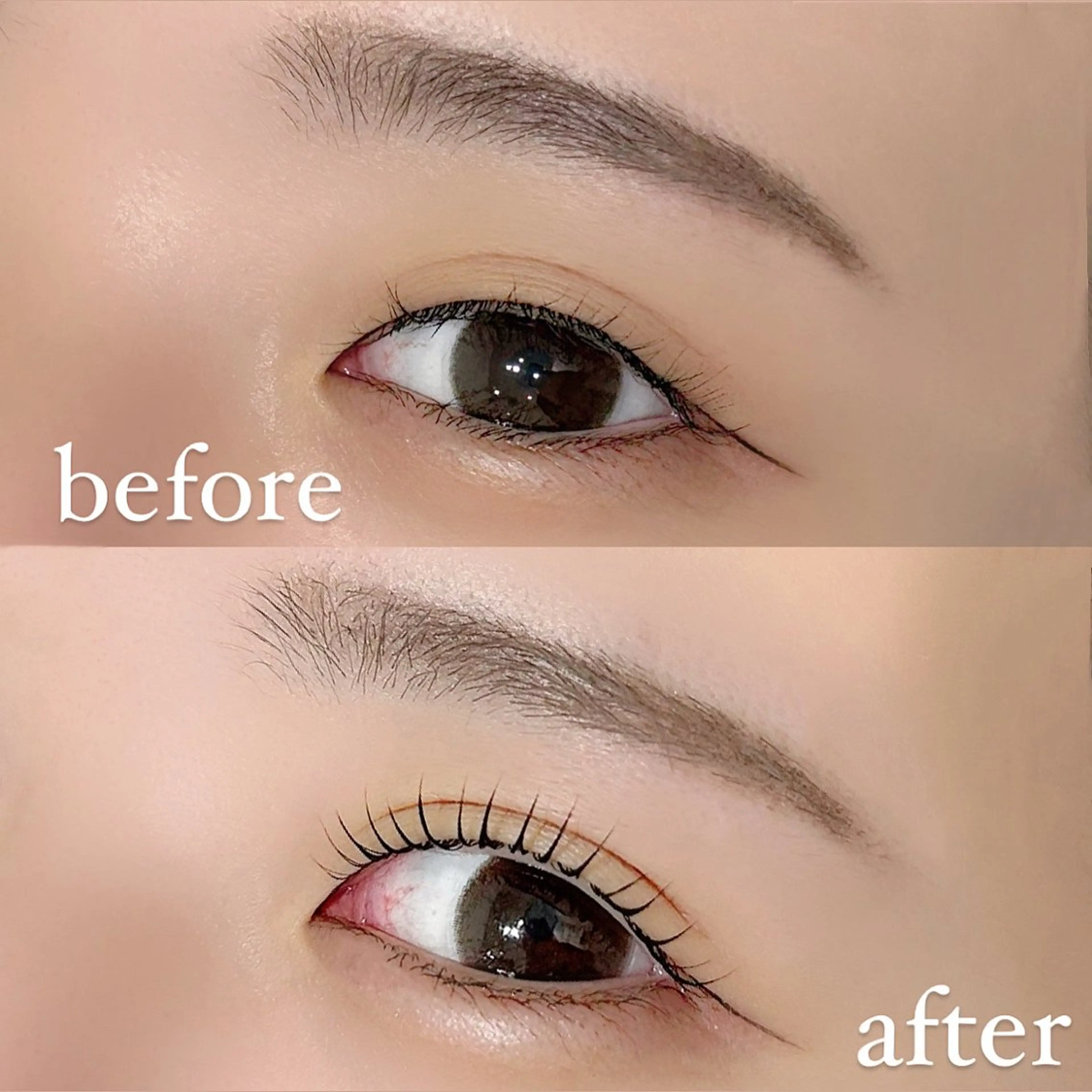 マツエク・マツパ Blanc Eyelash Salon 水戸内原店所属・安 萌々穂の眉毛・アイブロウイメージ