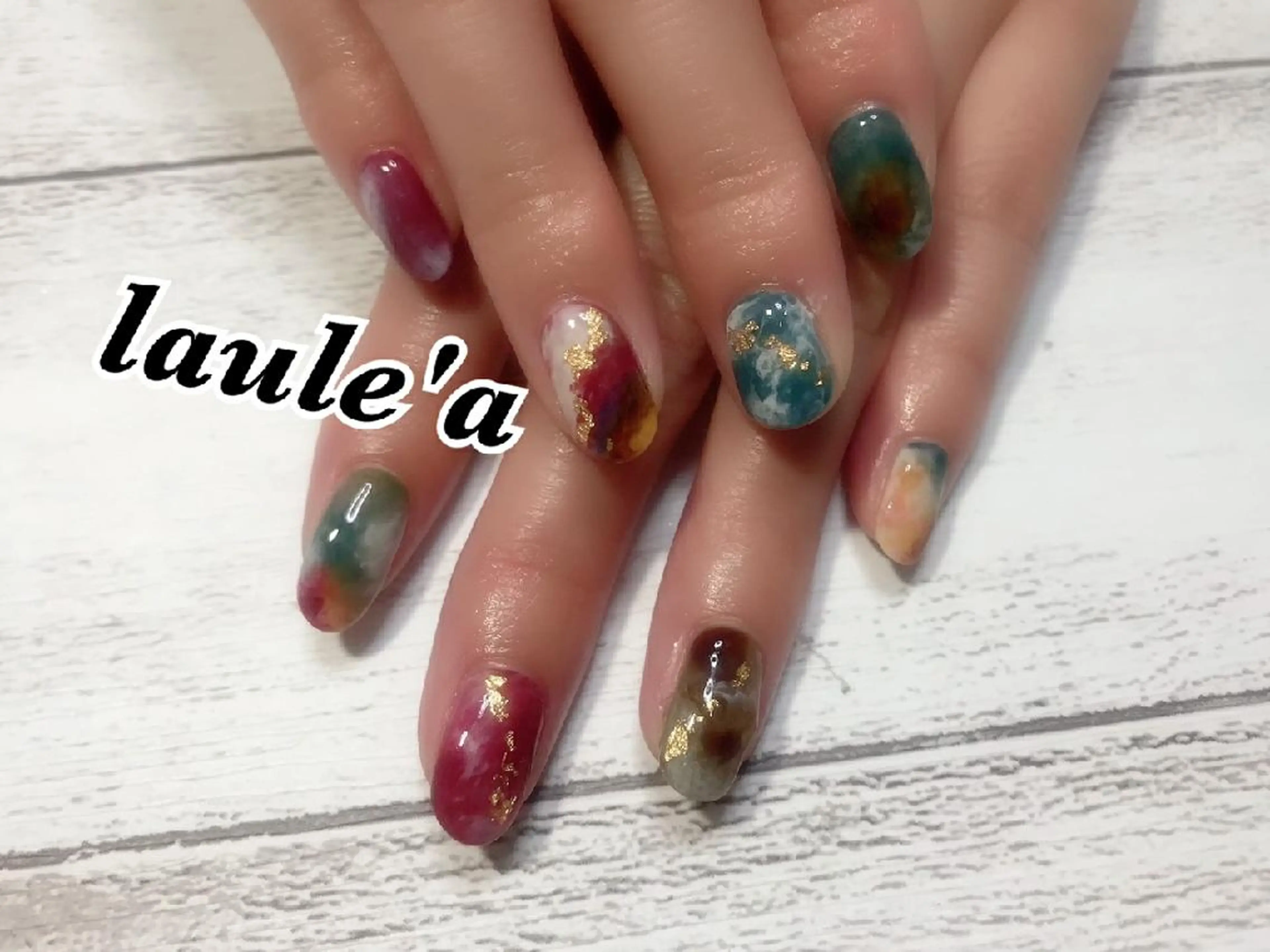 ネイル ハンドネイル Rグループ felizのネイルデザイン