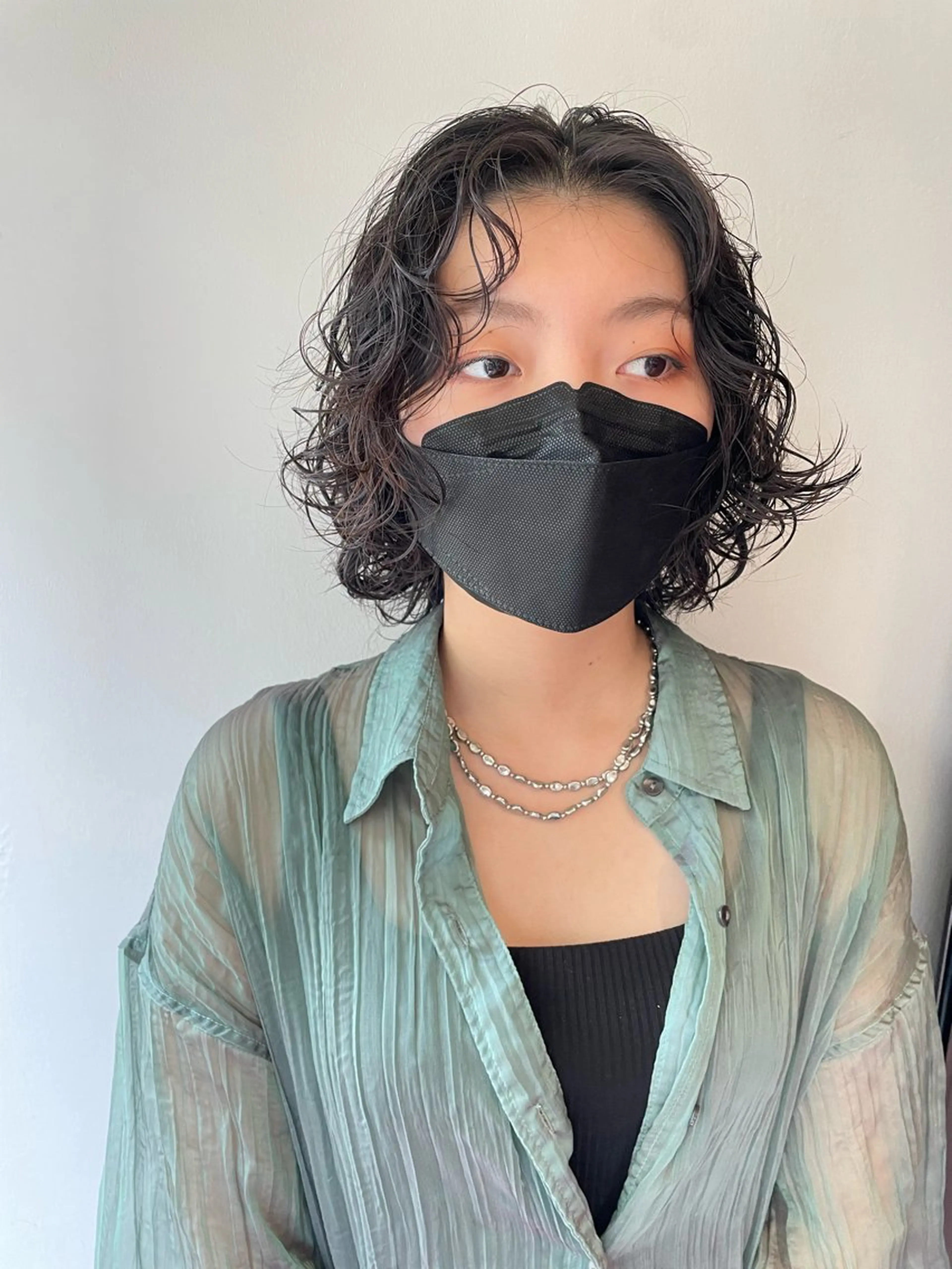 ミディアム パーマ カット パーマ パーマ/レイヤー カットmito⭐︎のヘアスタイル