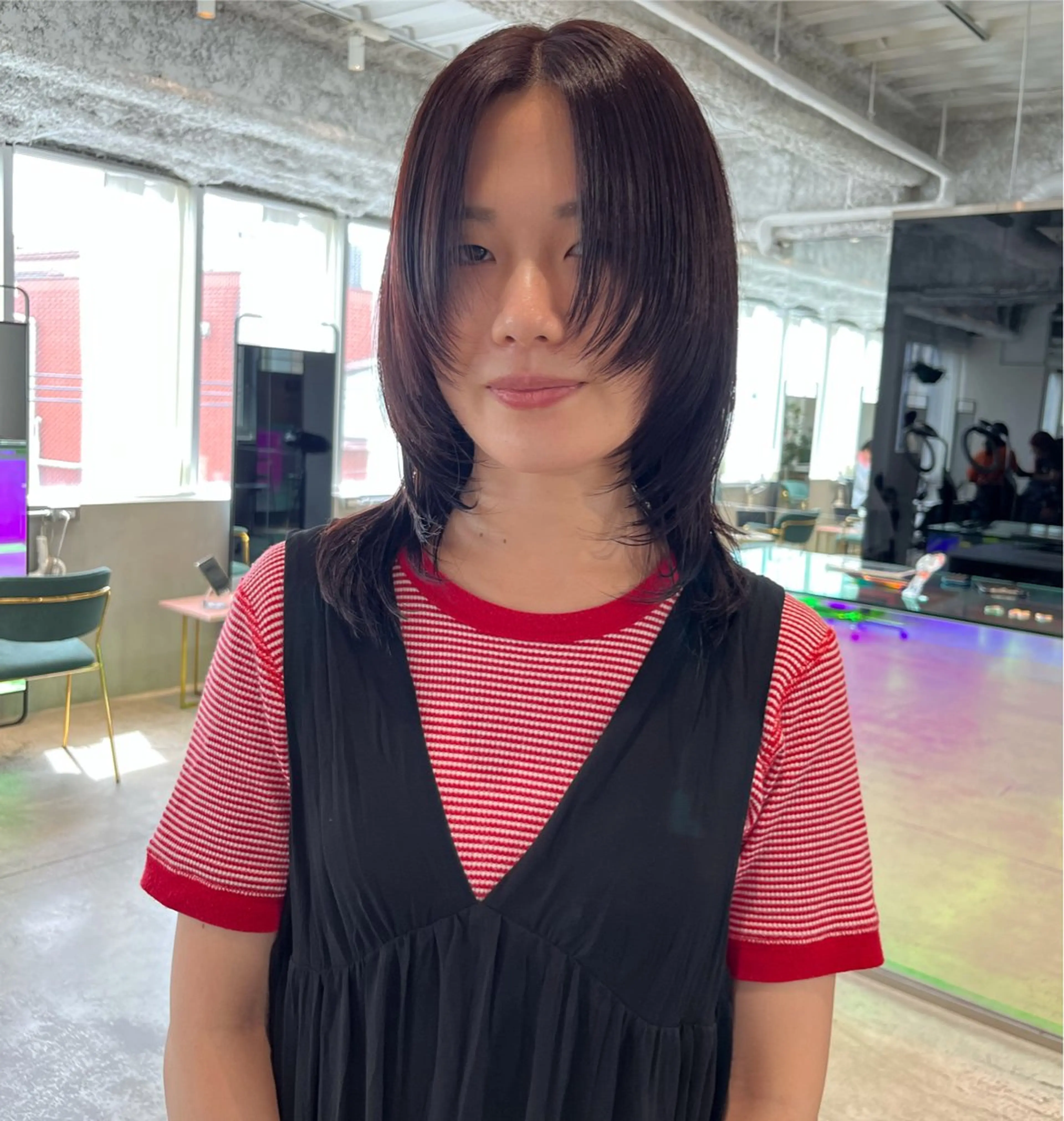 ミディアム ANY/ Nanaのヘアスタイル