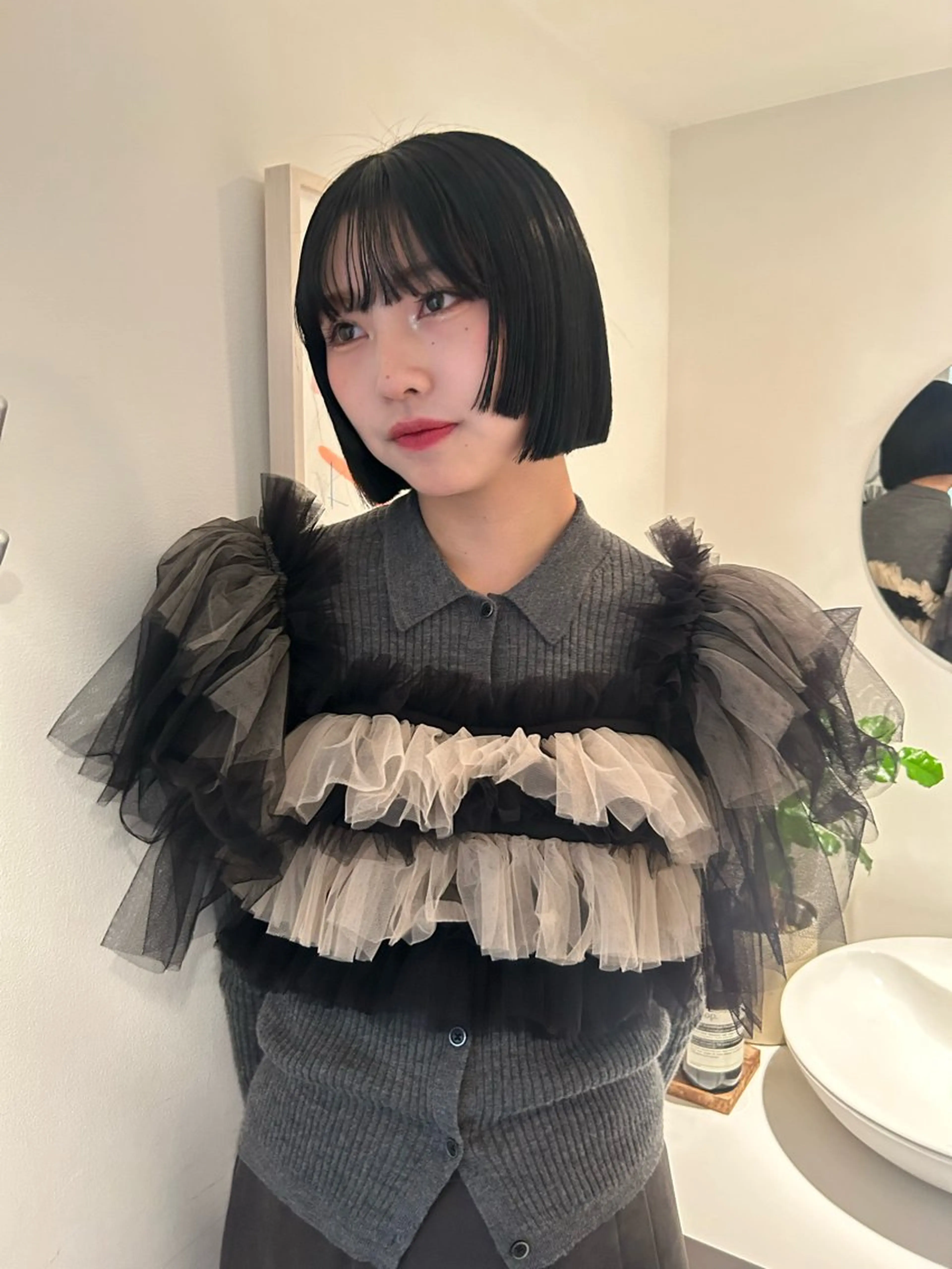 カラー VISION   aoyama所属・かがやしづ ⭐️ハイトーンのヘアスタイル