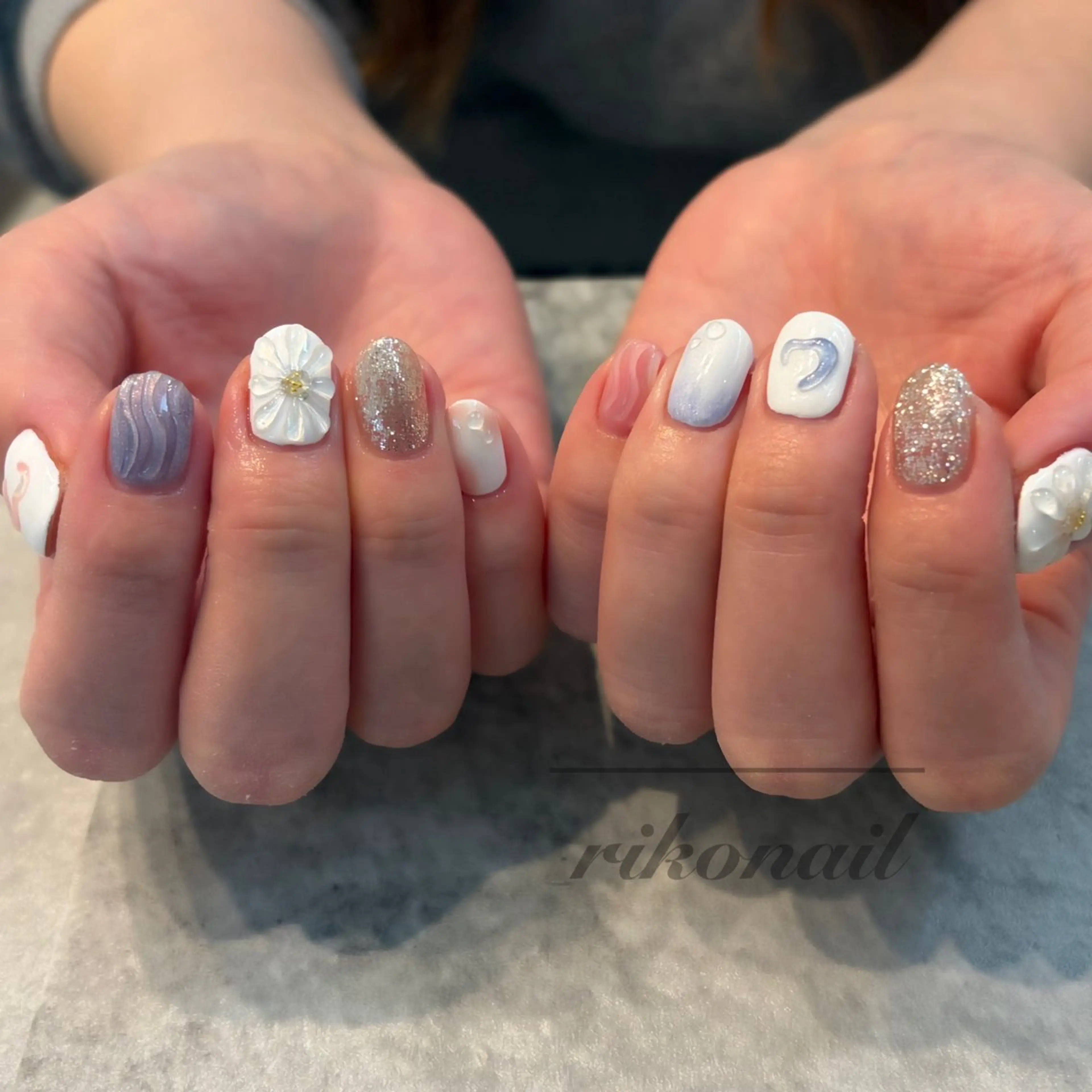 ネイル ハンドネイル riko nailのネイルデザイン
