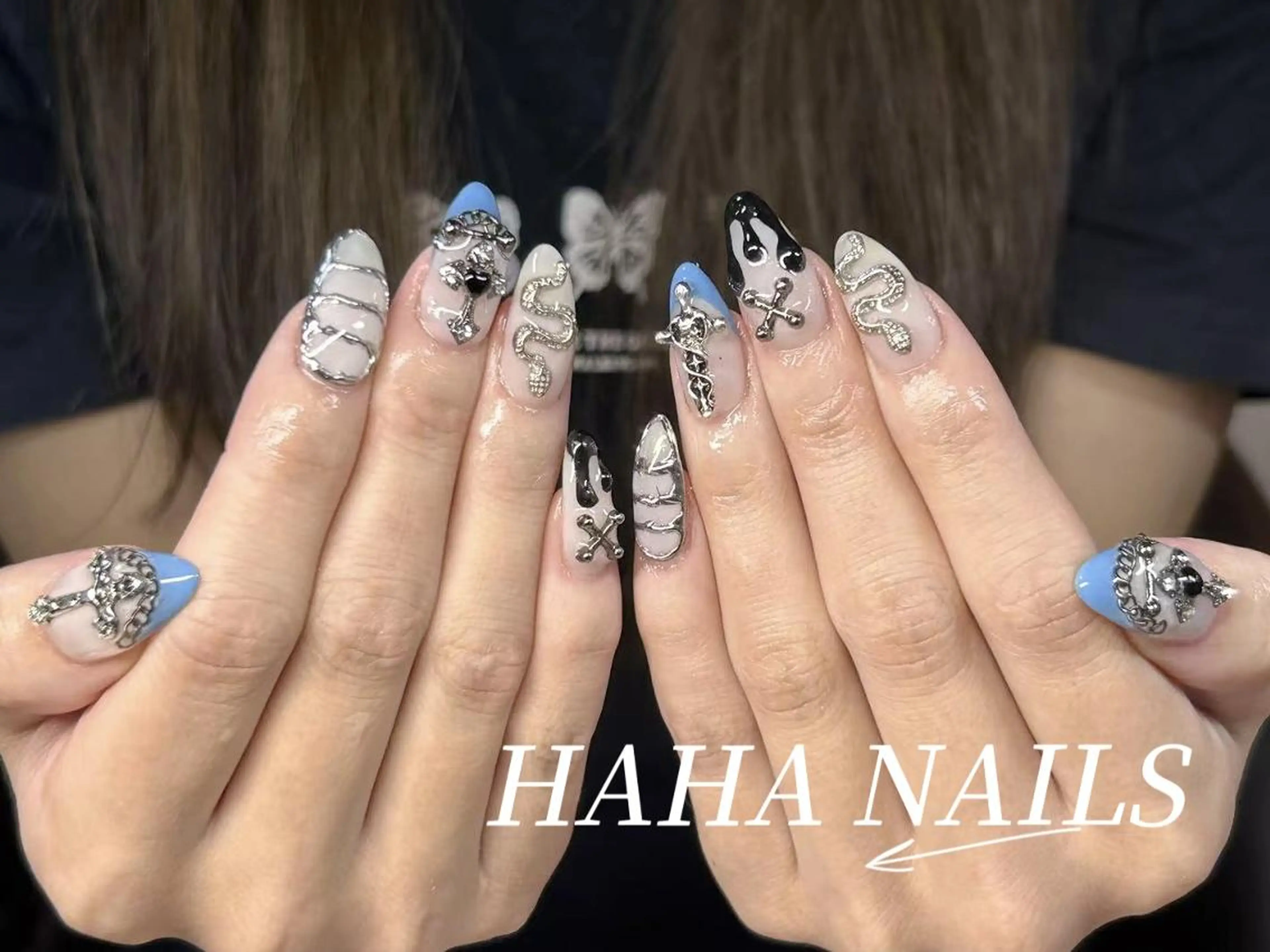 ネイル ハンドネイル HAHA ネイルサロンのネイルデザイン