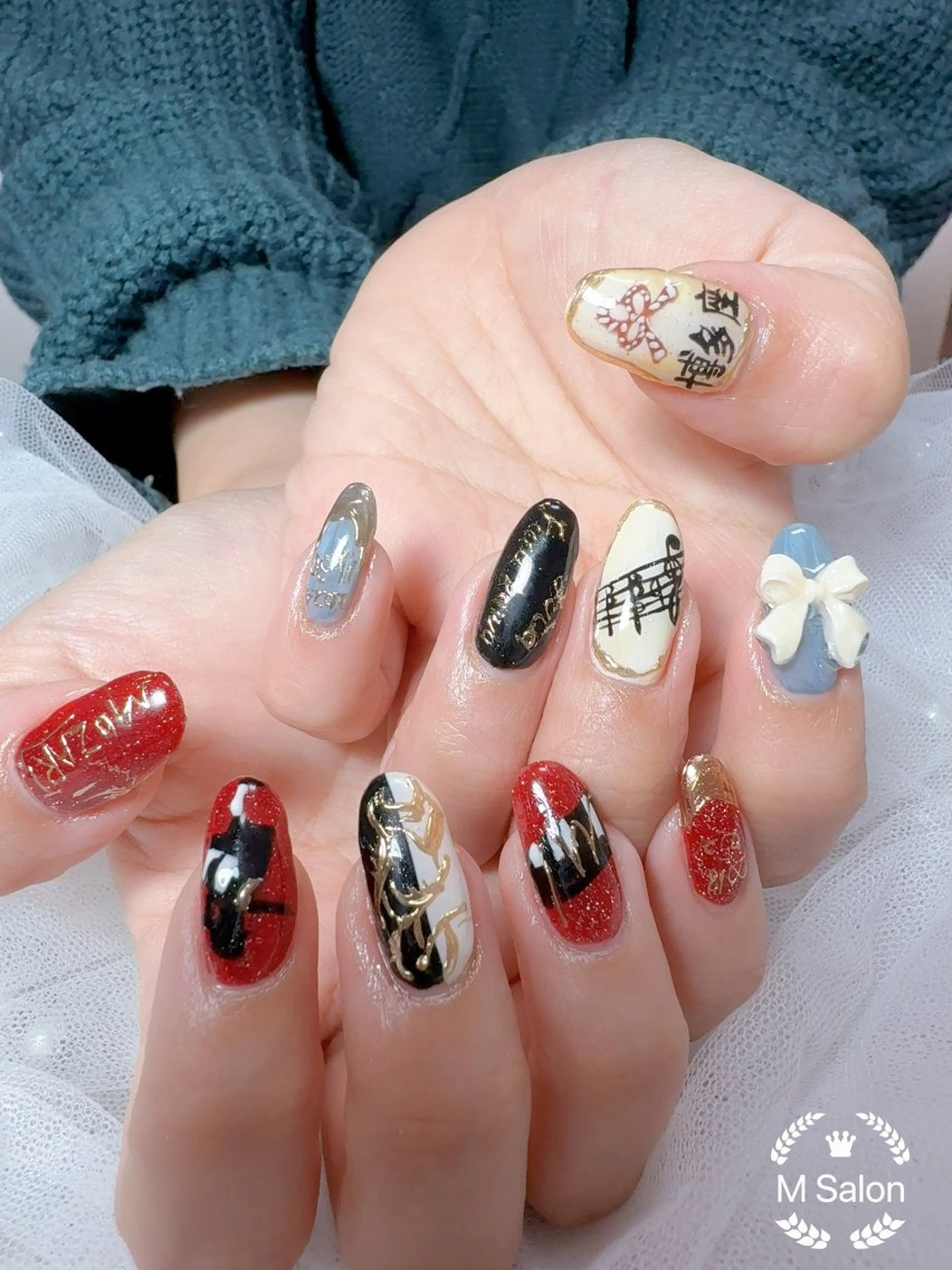 ネイル フレンチネイル マグネットネイル ニュアンスネイル オフィスネイル ワンカラーネイル ハンドネイル Mnail _KKのネイルデザイン