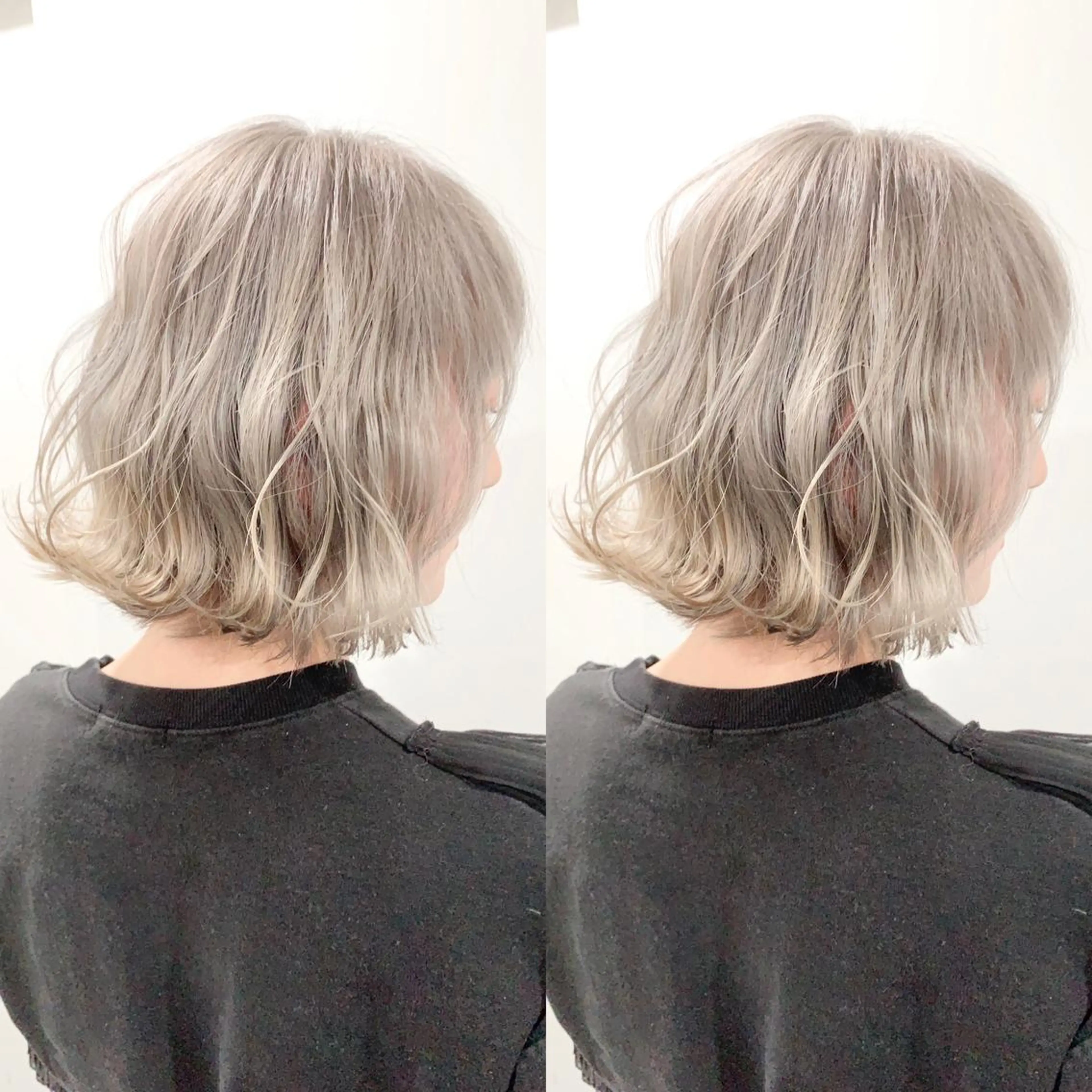 ショート ヘアカラー トリートメント Selene hair OSAKAのヘアスタイル