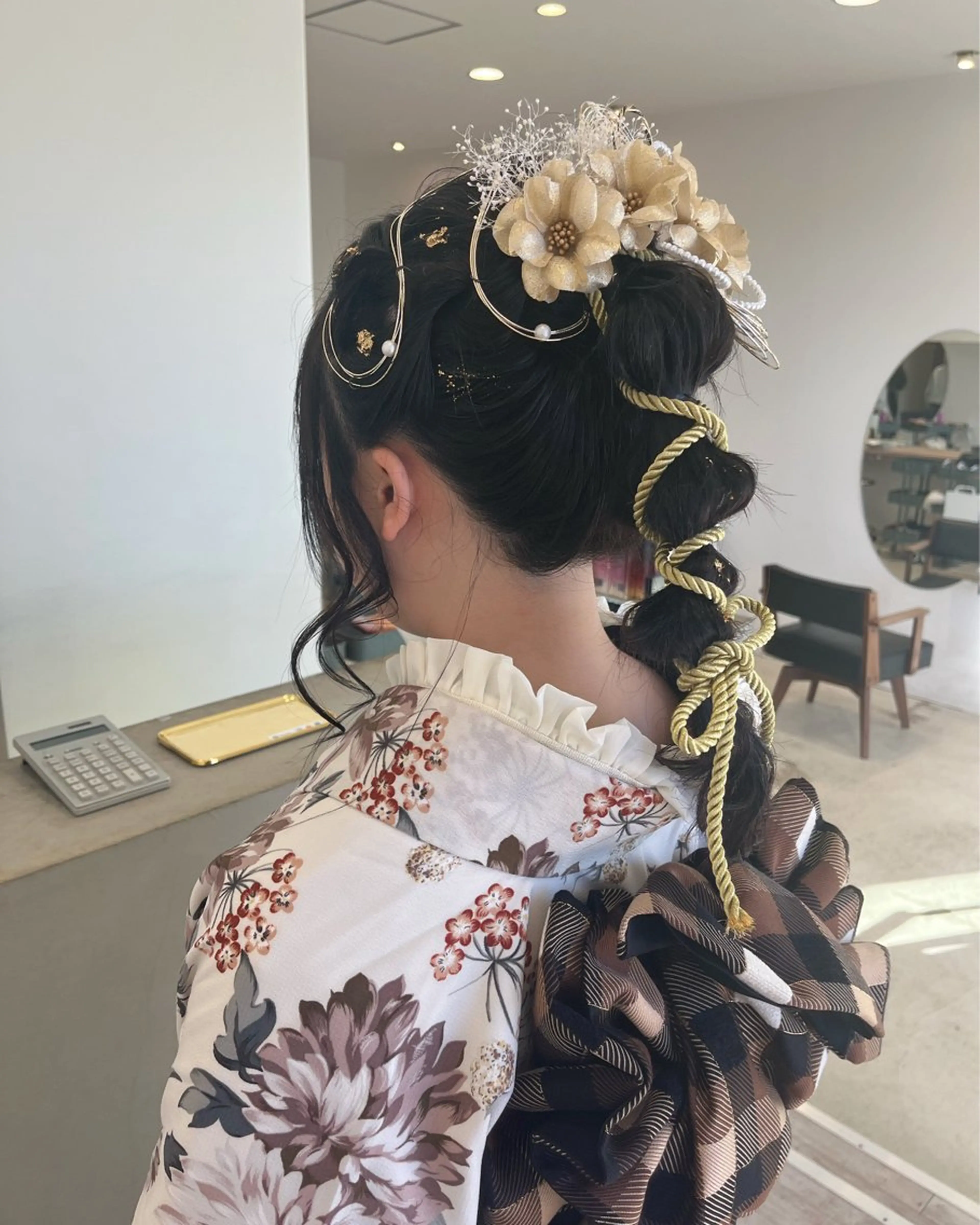 ヘアアレンジ 成人式 yunica所属・yunica manaeのヘアスタイル