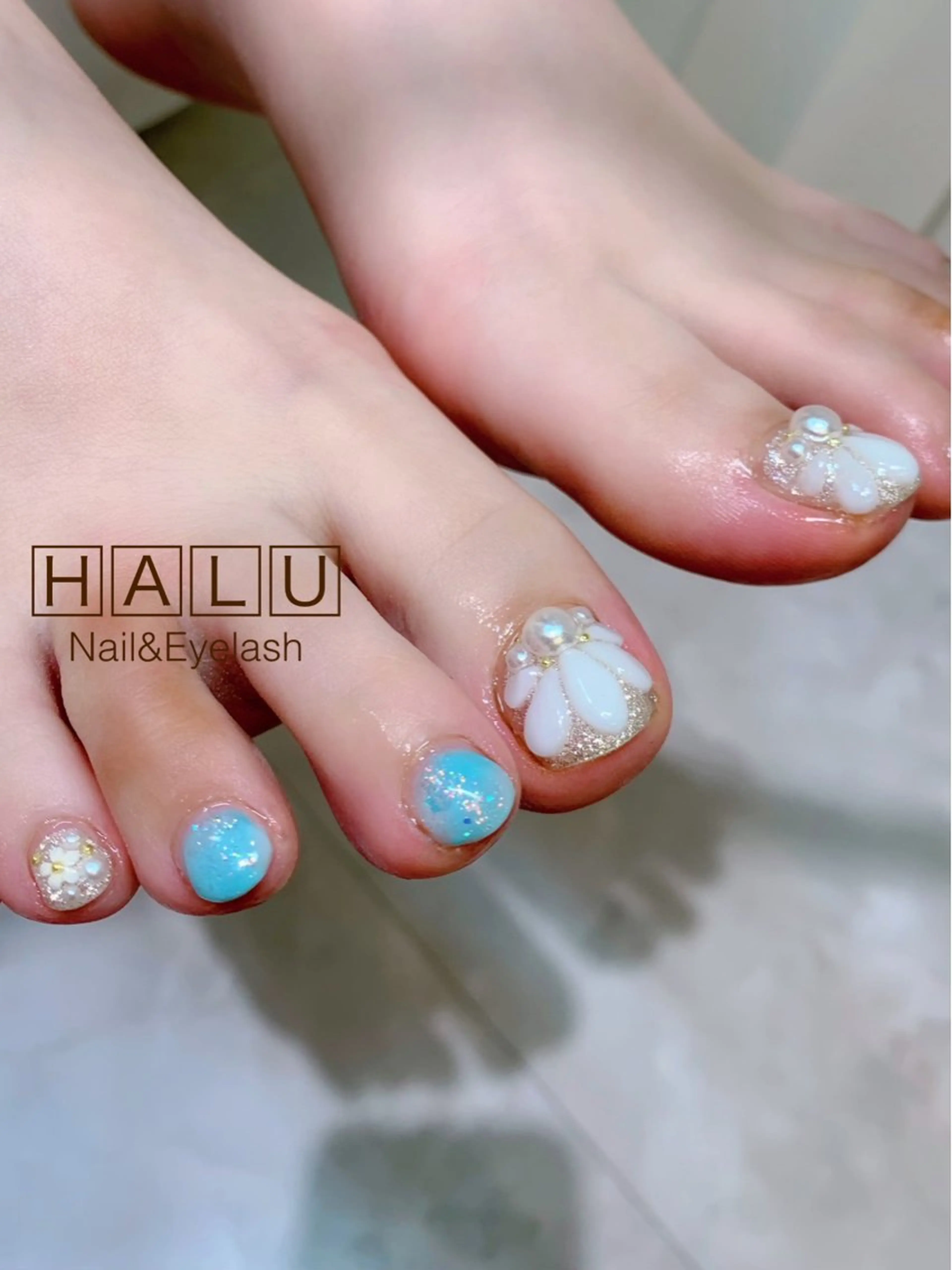 ネイル フットネイル HALU ハルのネイルデザイン