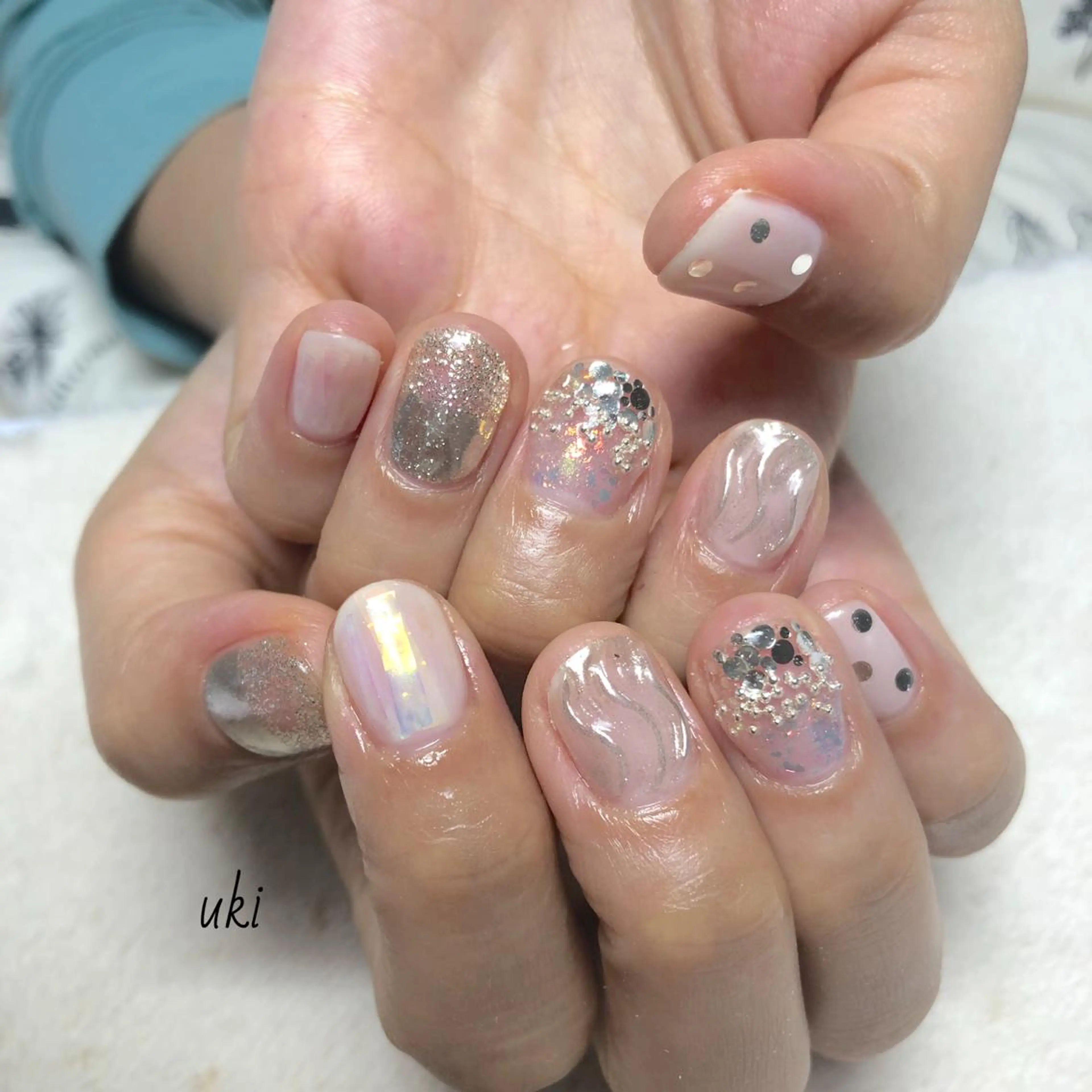 ネイル ハンドネイル Ameri nail /UKIのネイルデザイン