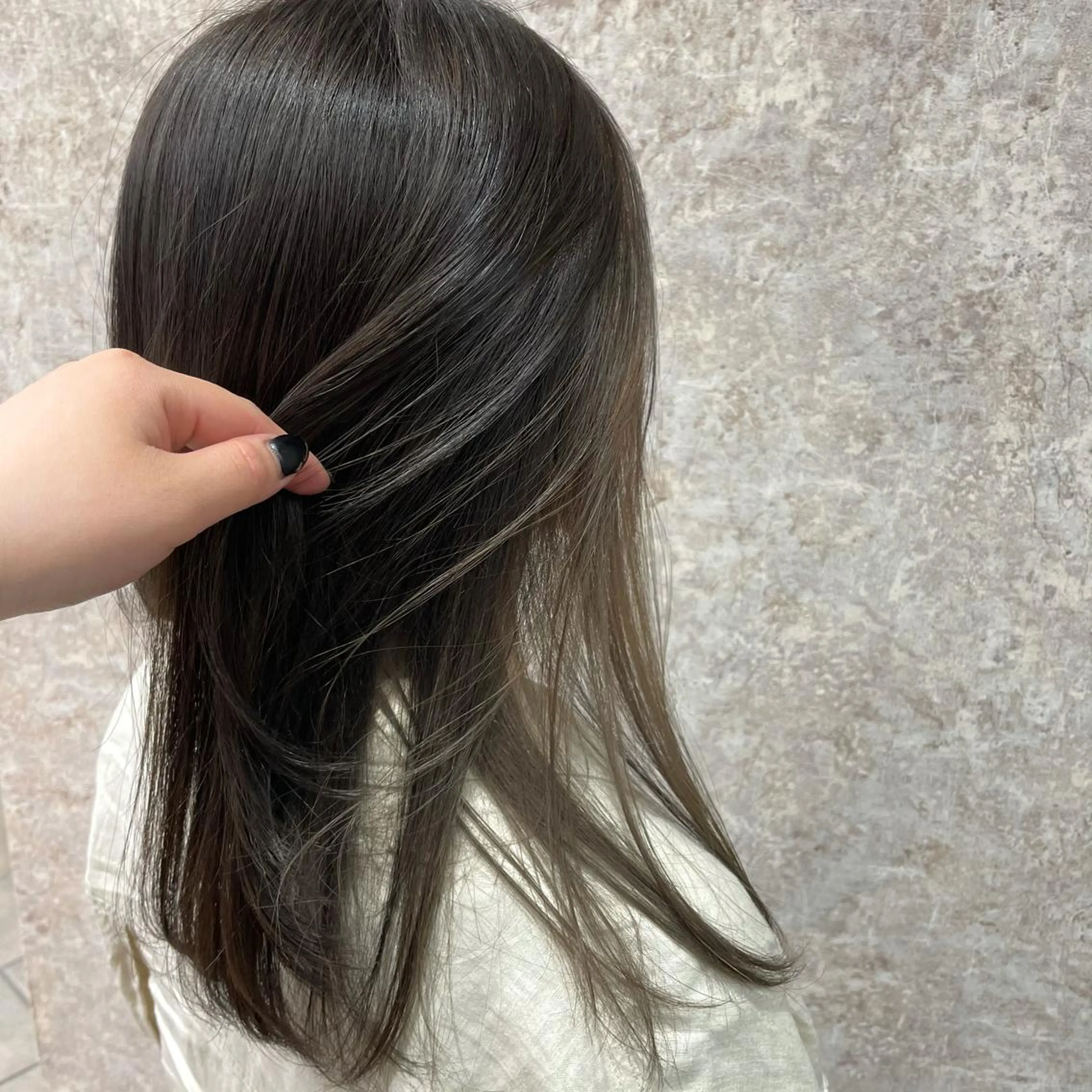 ミディアム カラー piLLon/ RYUKAのヘアスタイル