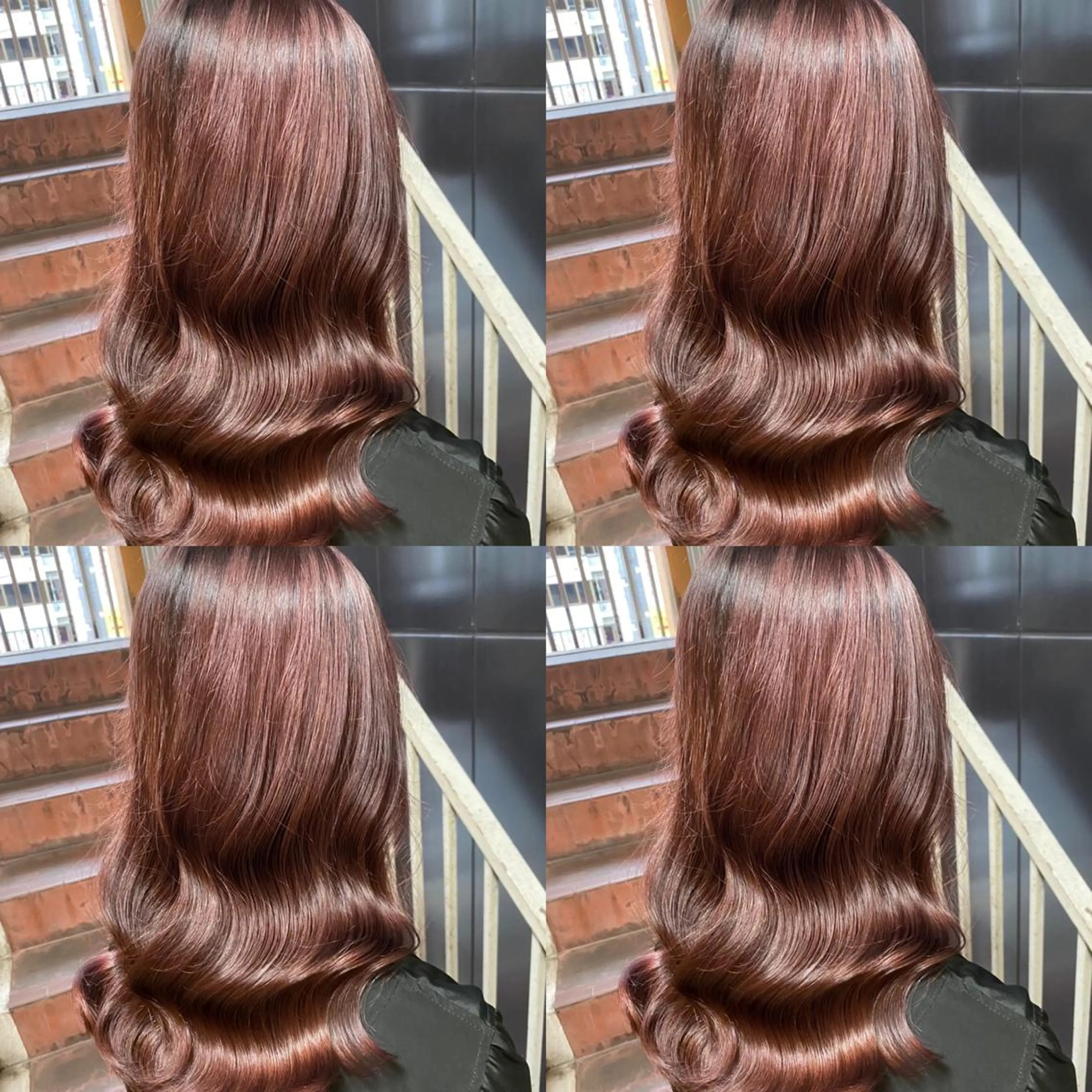 ミディアム カラー ベージュカラー ピンクカラー ピンクベージュ カット ヘアカラー トリートメント ご予約 宜しくお願いします！のヘアスタイル