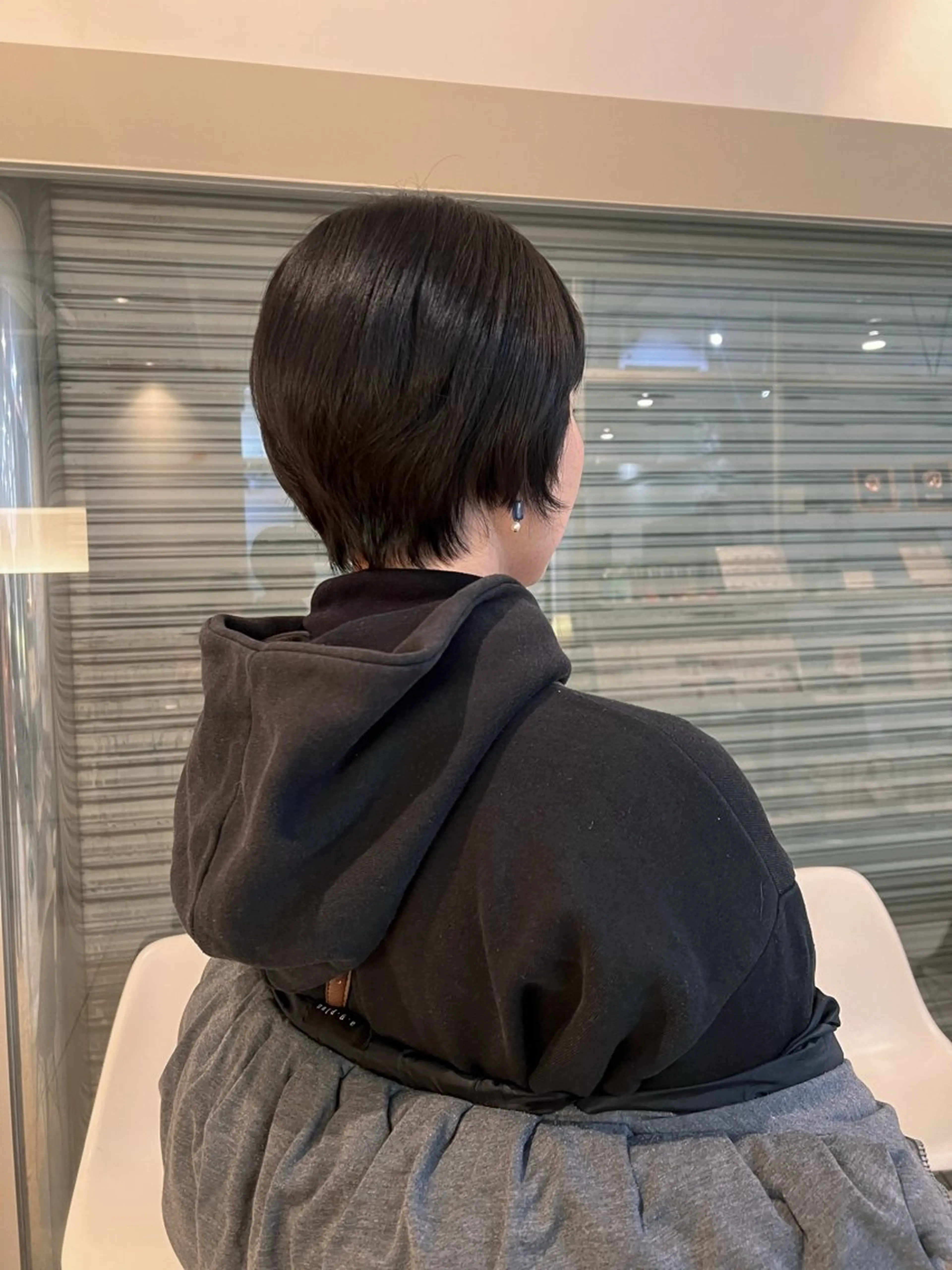 ショート リリカ🐈‍⬛ブリー チカラー/上永谷のヘアスタイル