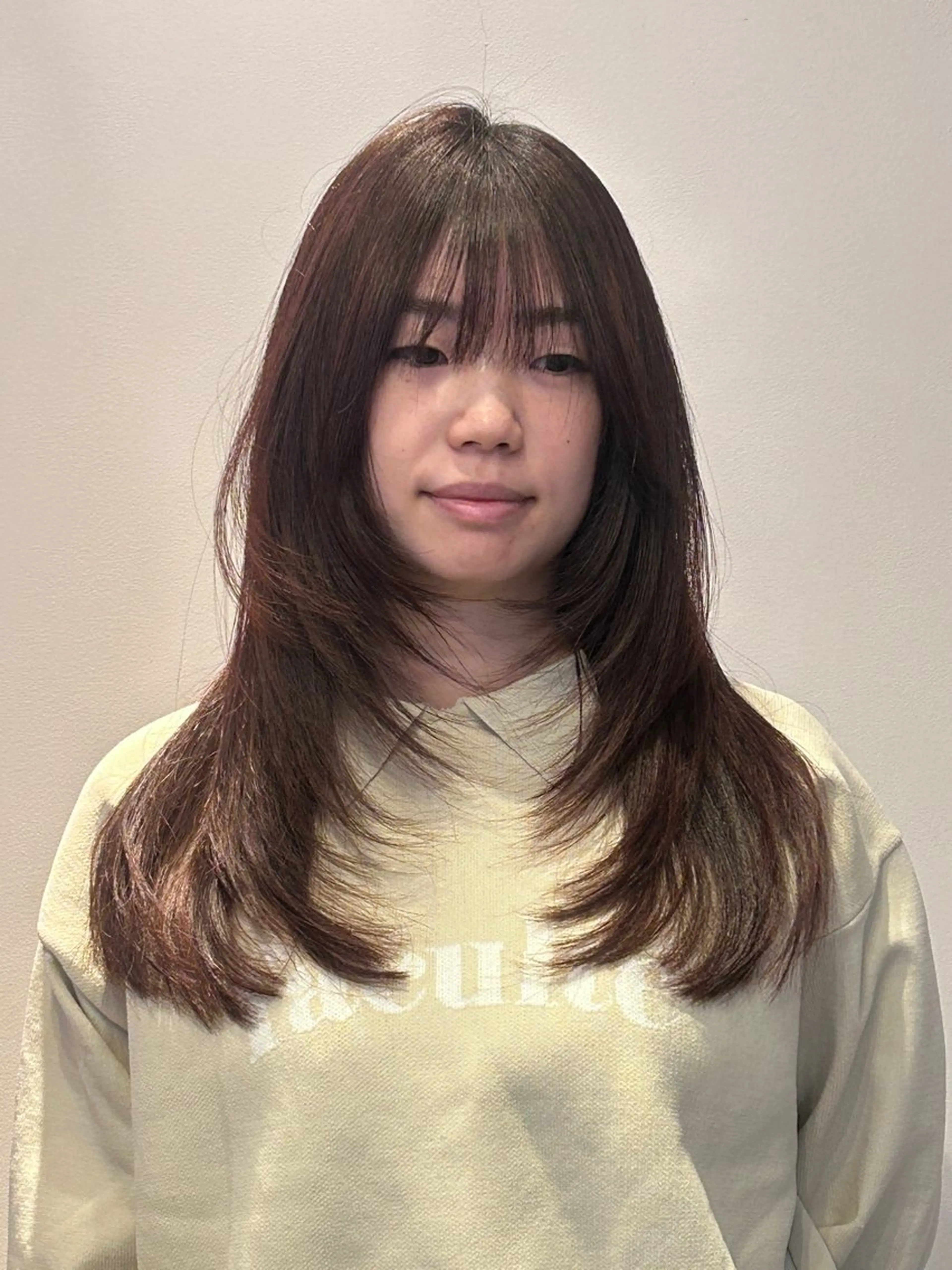 ミディアム カラー カット ヘアカラー ナチュラル大人っぽい スタイル　MAORIのヘアスタイル