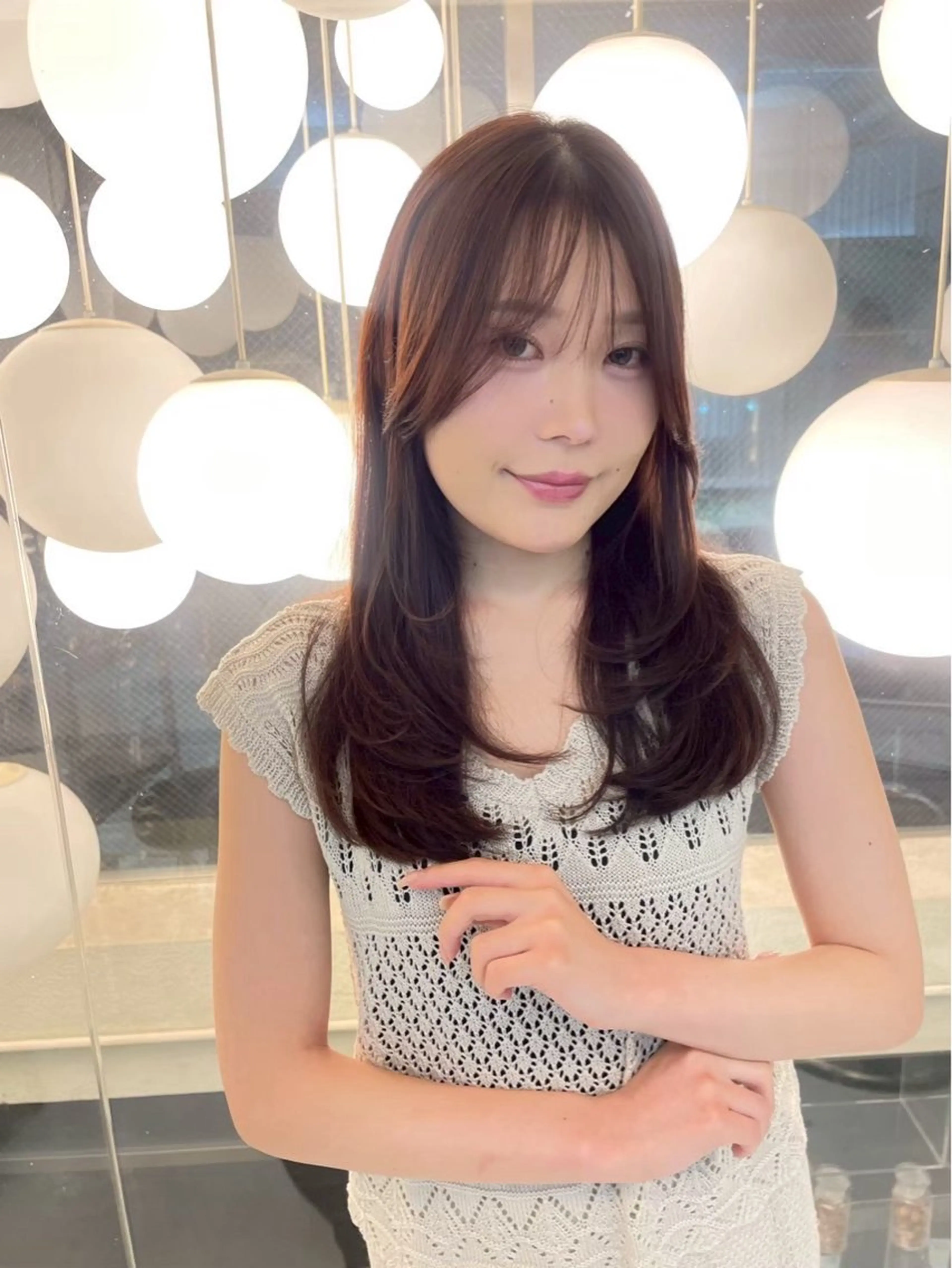 ロング カット ヘアカラー オブヘア表参道店所属・オブヘア表参道 竹入優将のヘアスタイル