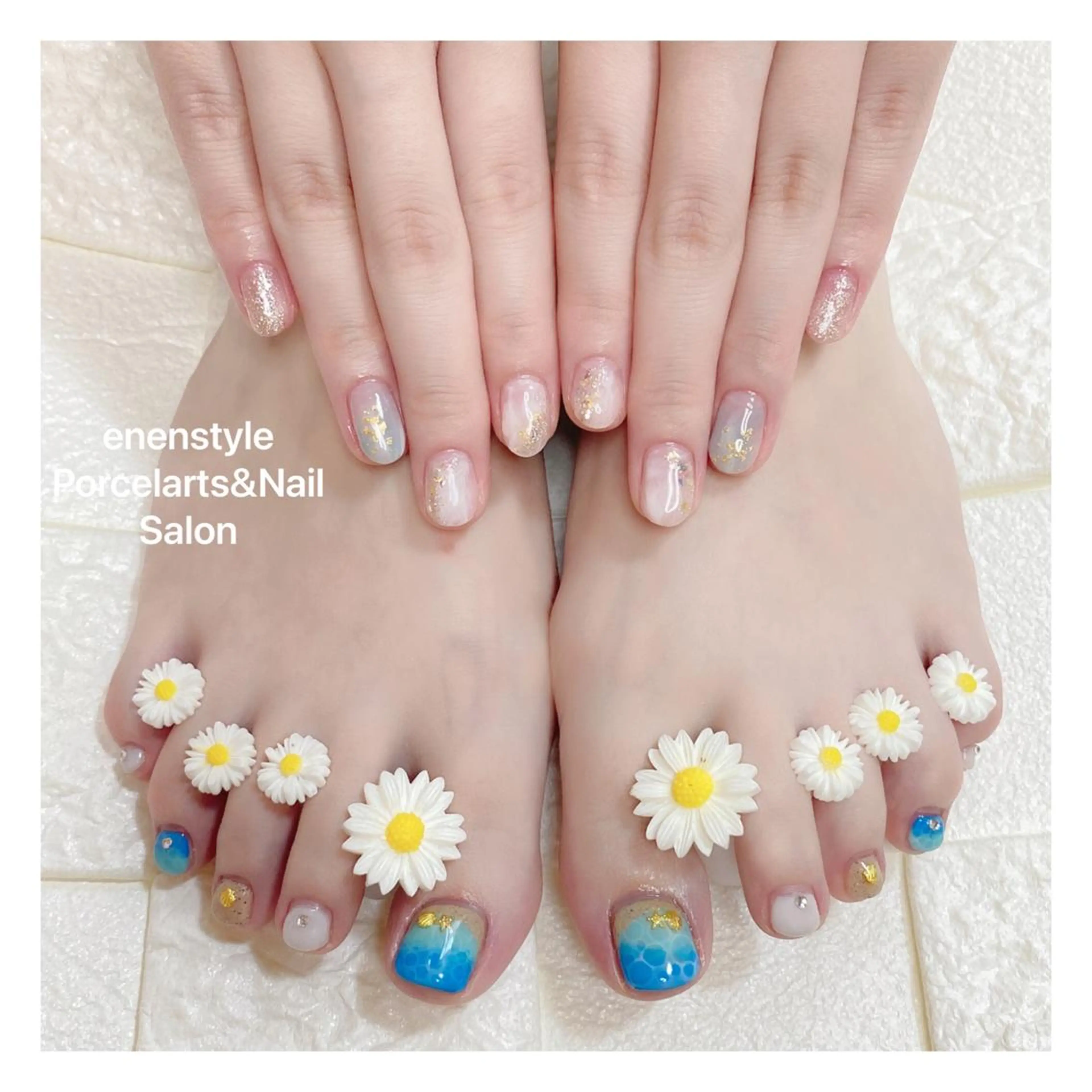 ミディアム ネイル 👑enen style👑のネイルデザイン