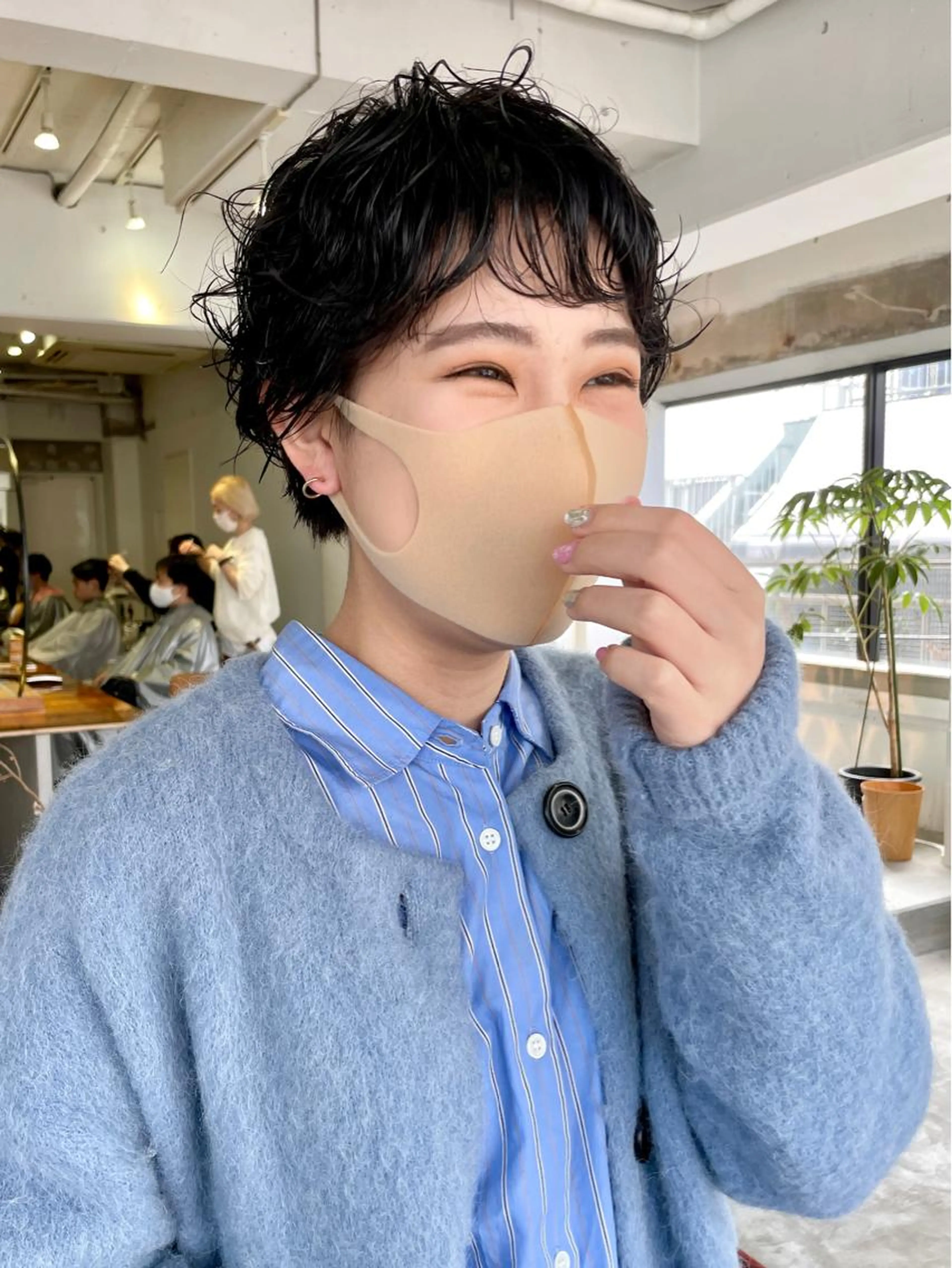 💎カット+パーマ+フローディア2stepトリートメント💎¥9900 ニュアンスパーマ ショートパーマ ボブパーマの写真