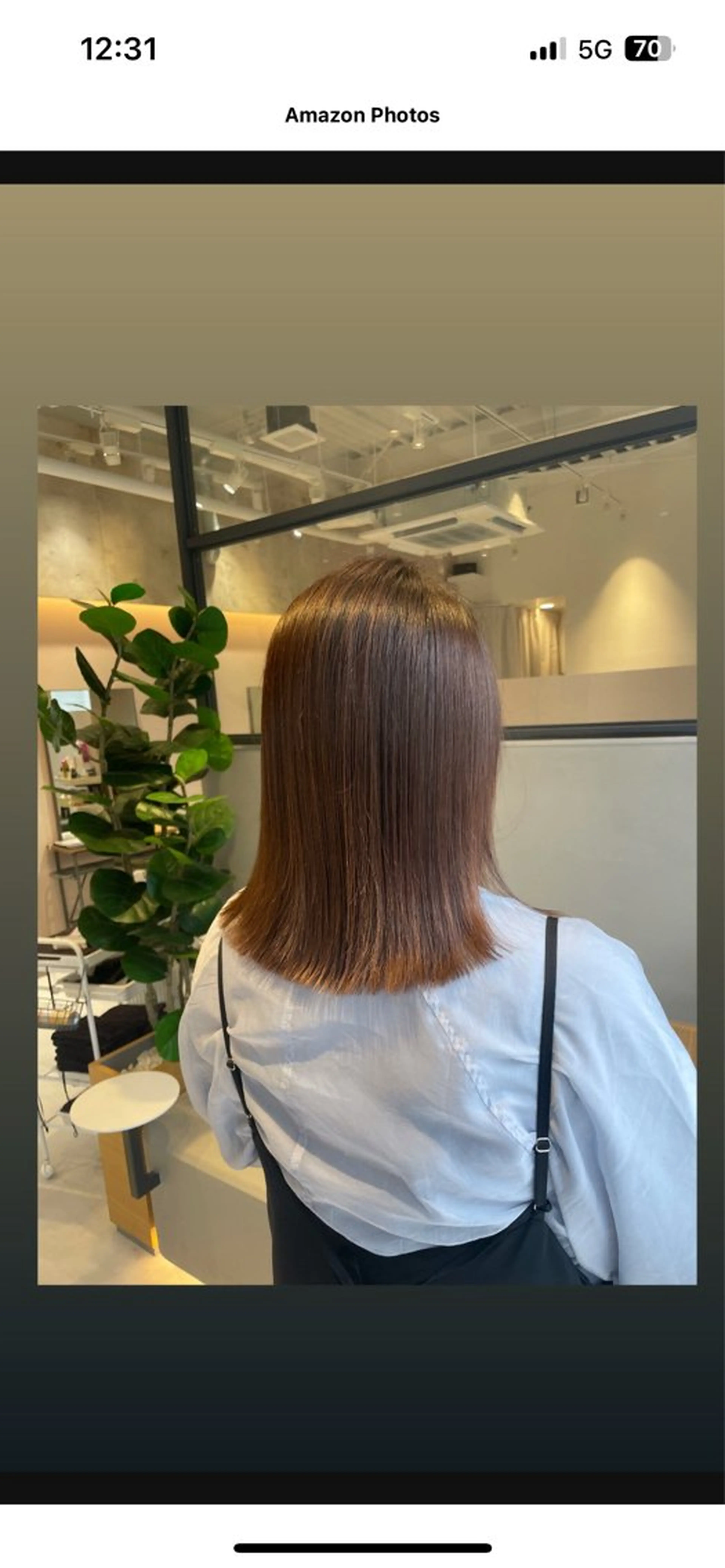 ミディアム カラー カット ヘアカラー トリートメント ✨艶髪職人艶カラー✨ 中本輝人のヘアスタイル