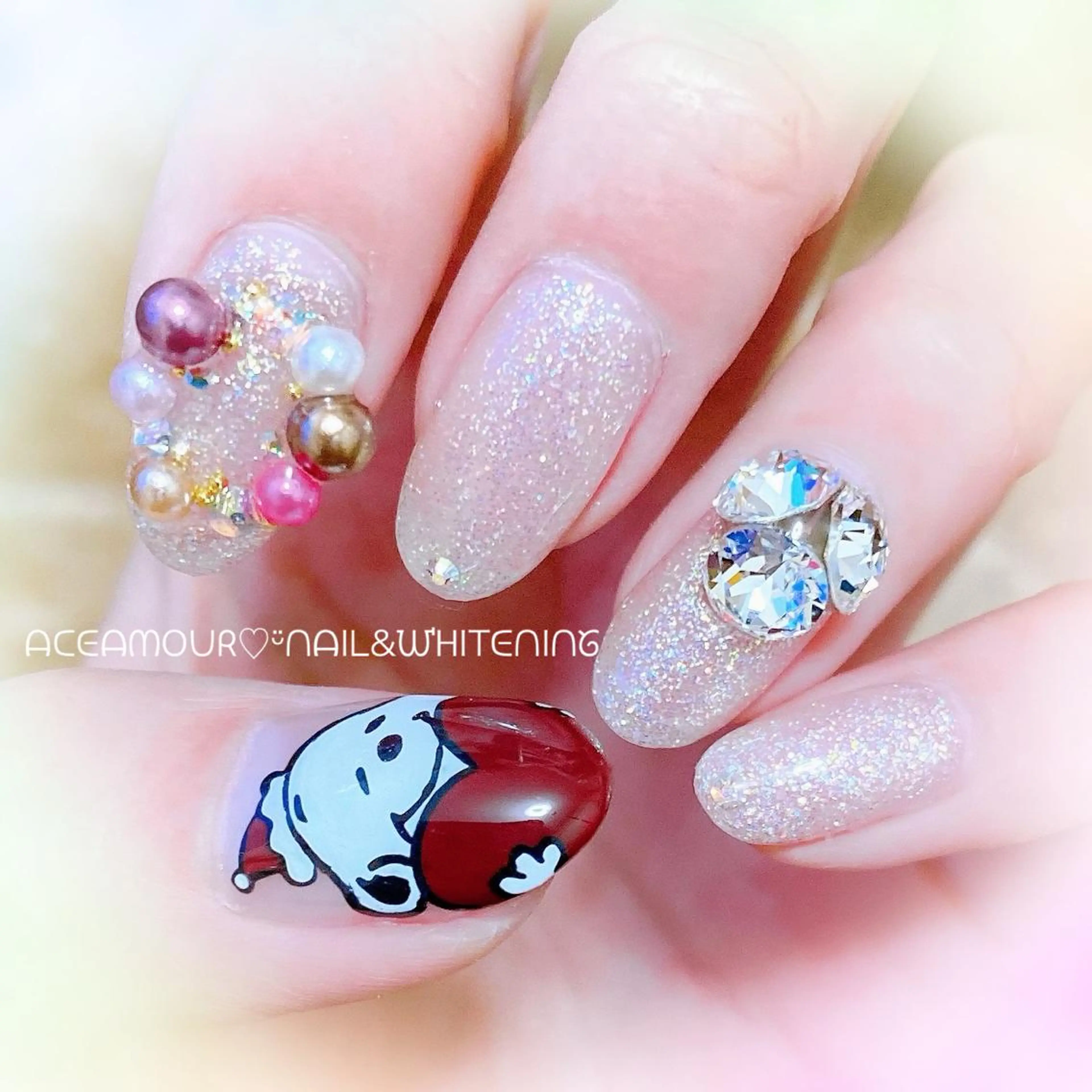 ネイル ネイル/耳つぼ /新ホワイトニングのネイルデザイン